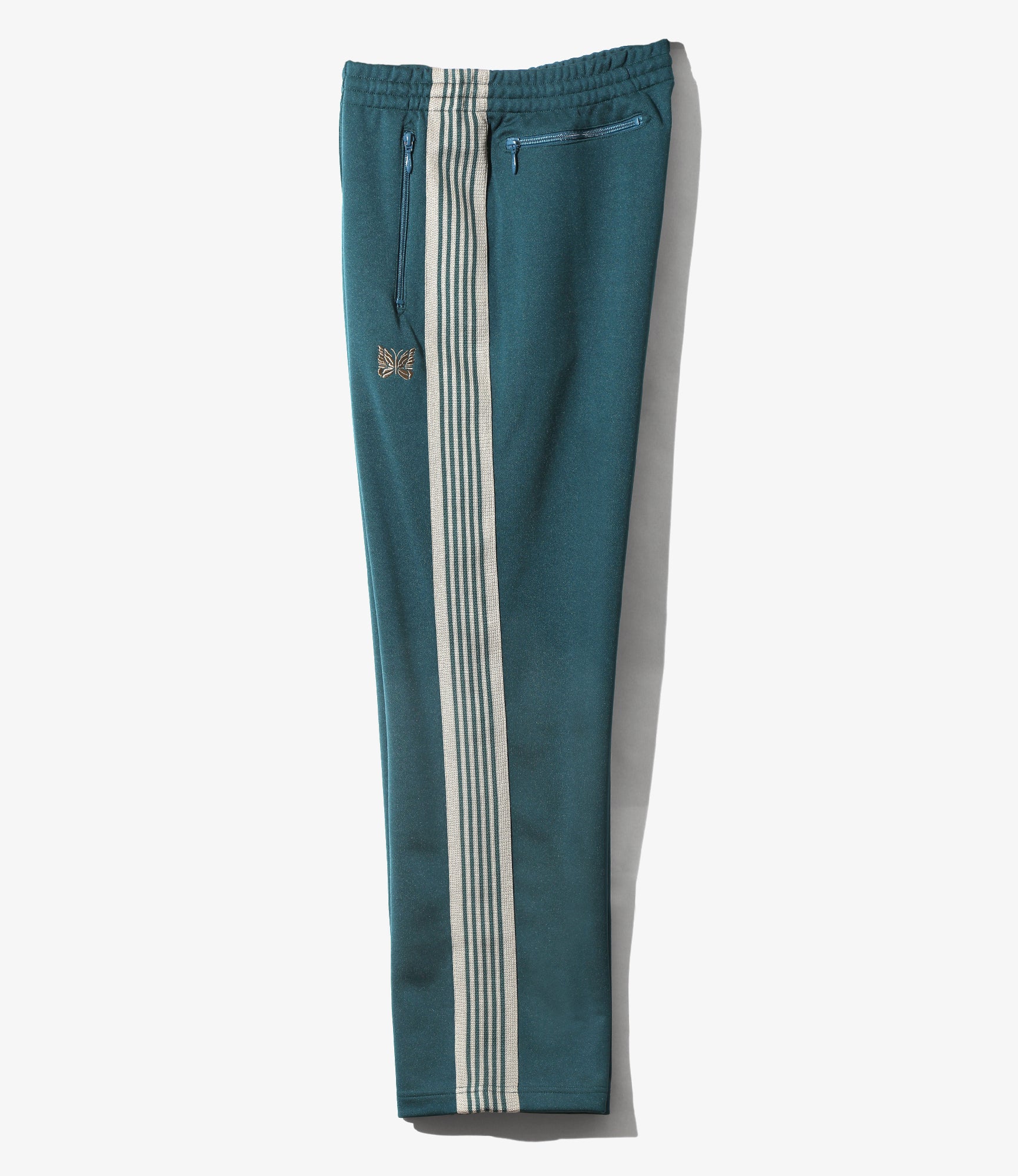 Track Pant - Green - Poly Smooth
