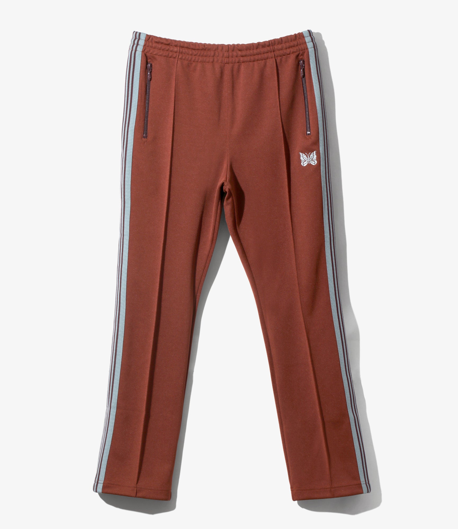Narrow Track Pant - Rust - Poly Smooth