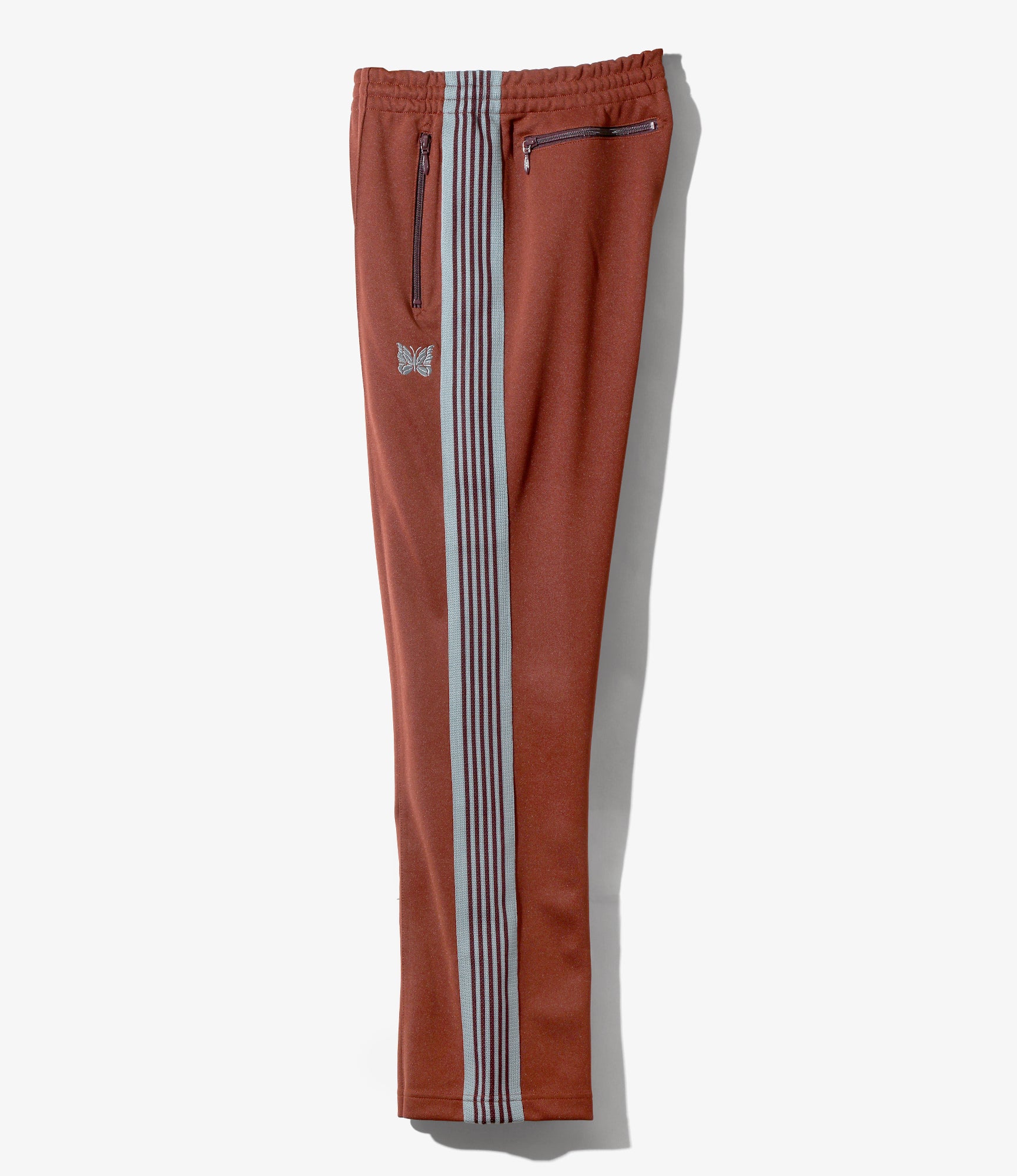 Narrow Track Pant - Rust - Poly Smooth