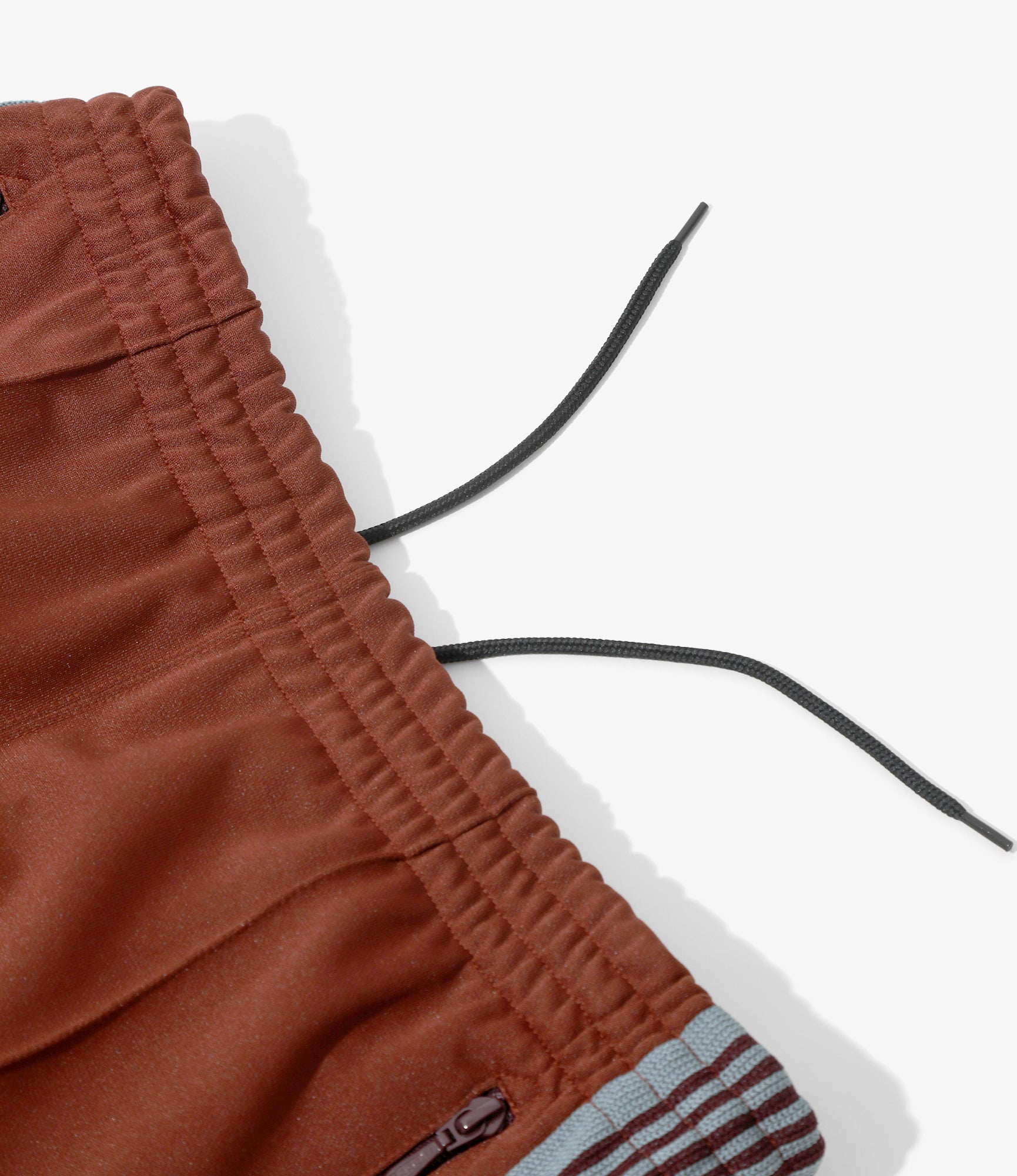 Boot-Cut Track Pant - Rust - Poly Smooth