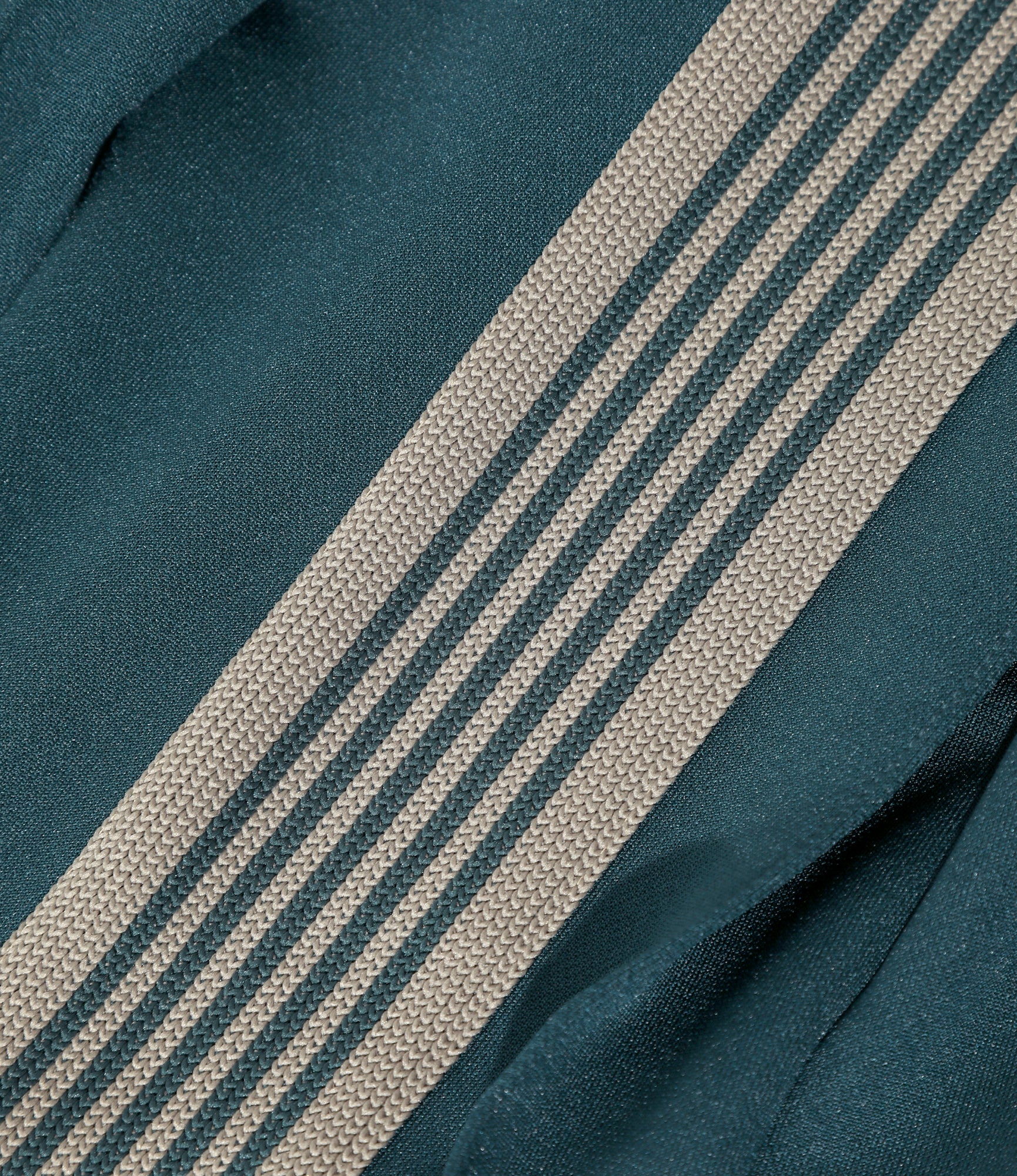 Women's Pleated Track Skirt - Green - Poly Smooth