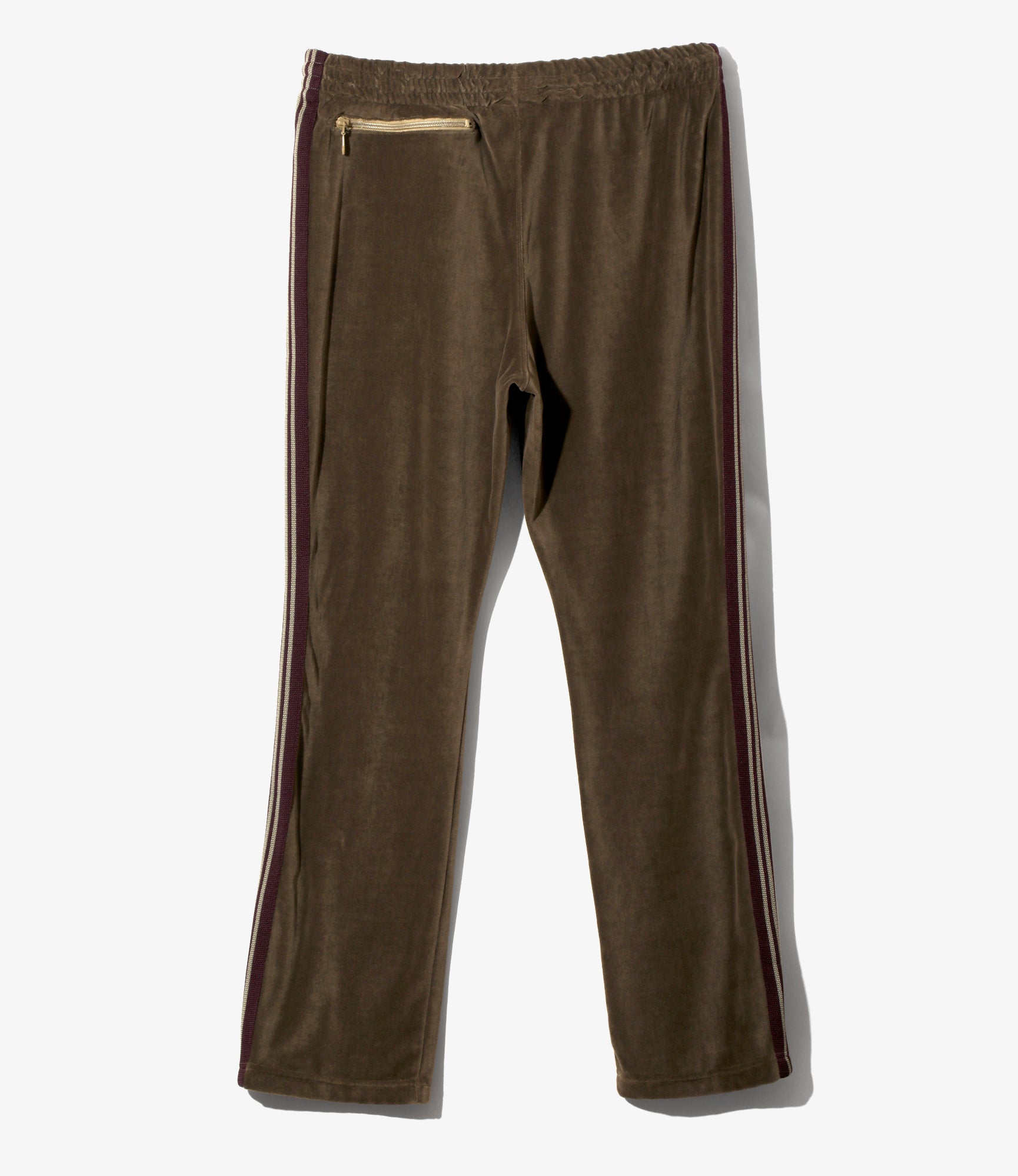 Narrow Track Pant - Taupe - C/PE Velour
