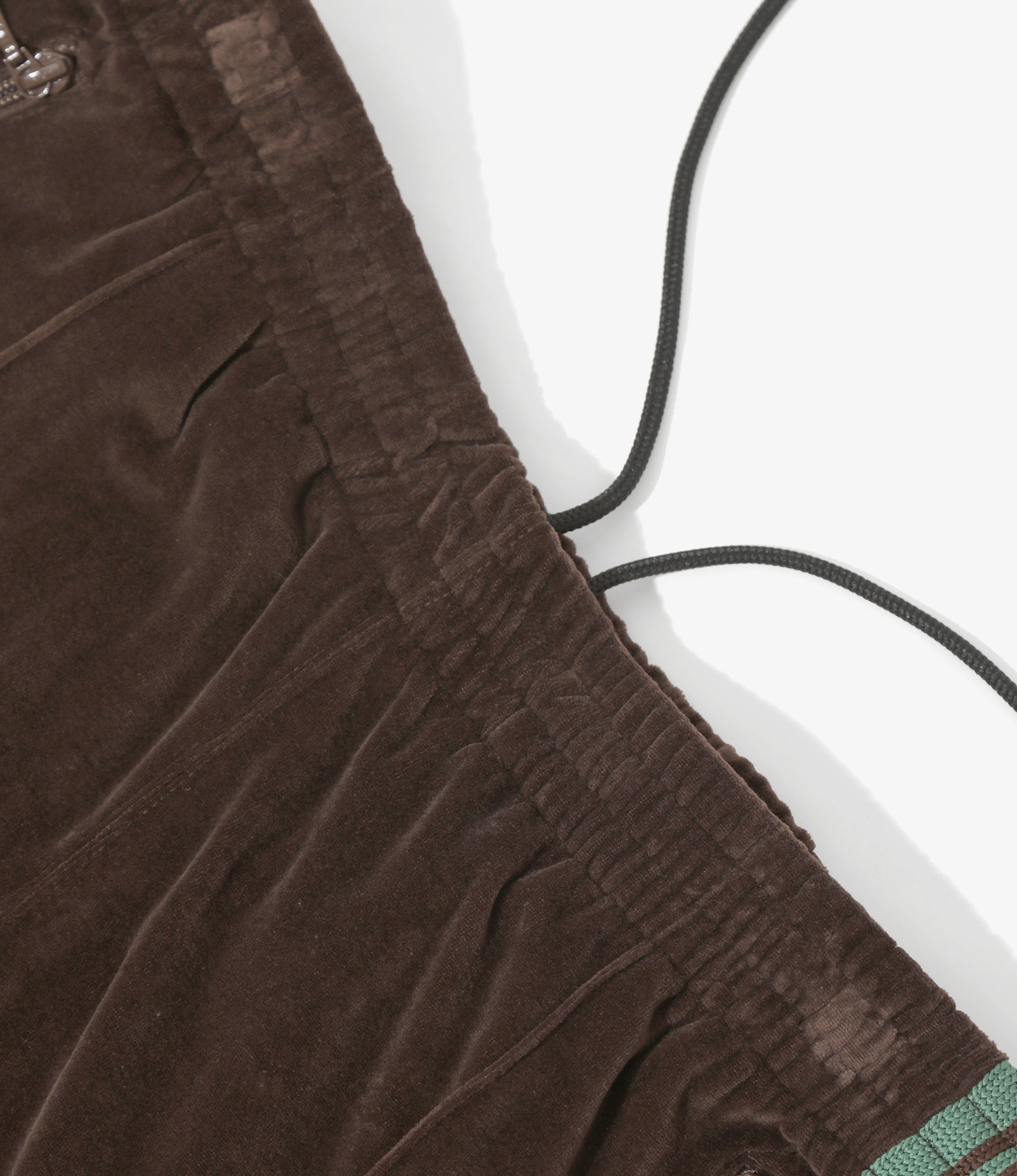 Narrow Track Pant - Brown - C/PE Velour
