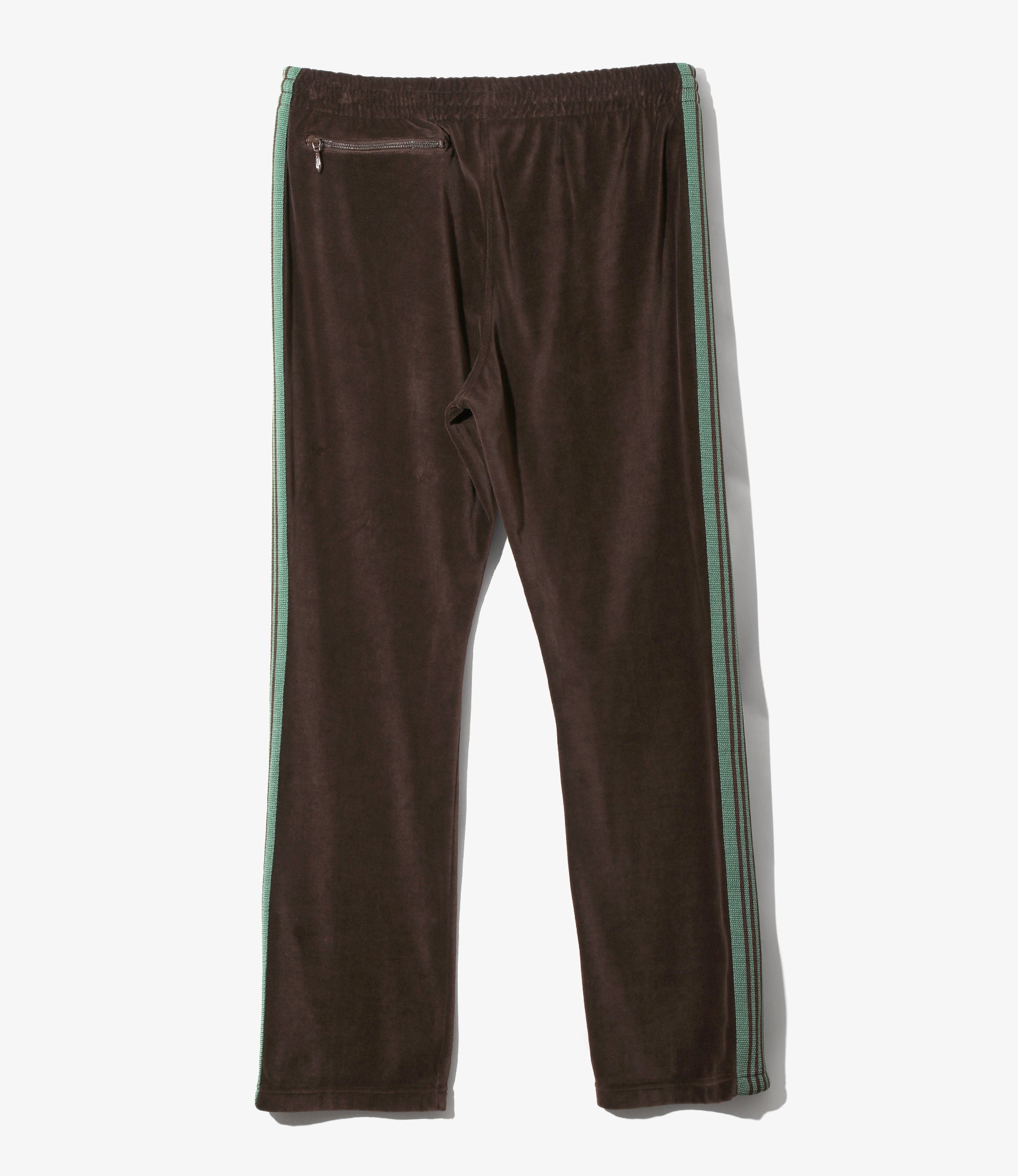 Narrow Track Pant - Brown - C/PE Velour