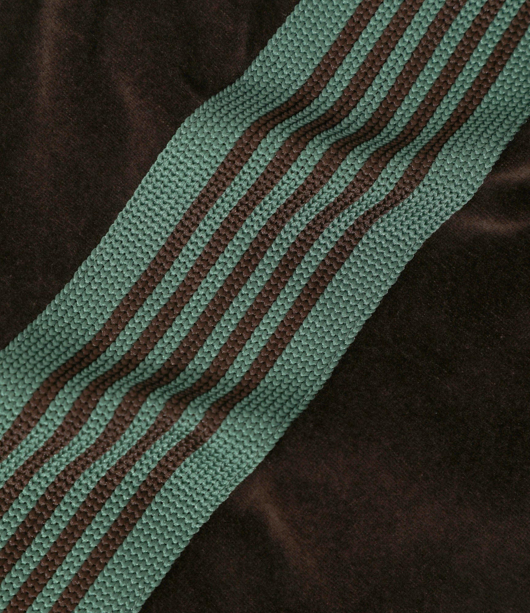 Boot-Cut Track Pant - Brown - C/PE Velour