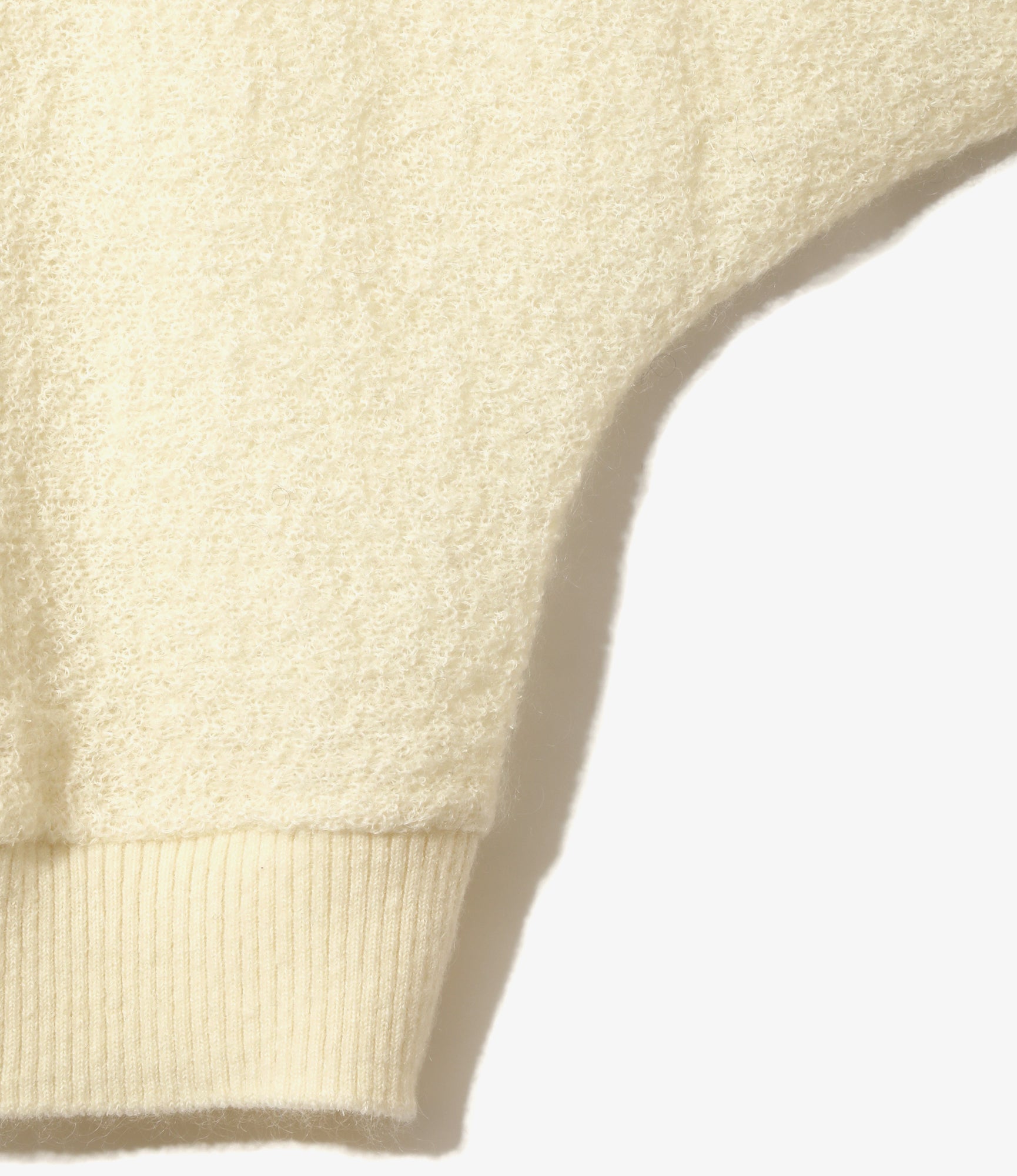 Dolman Sweater - Ivory - Crepe Weave