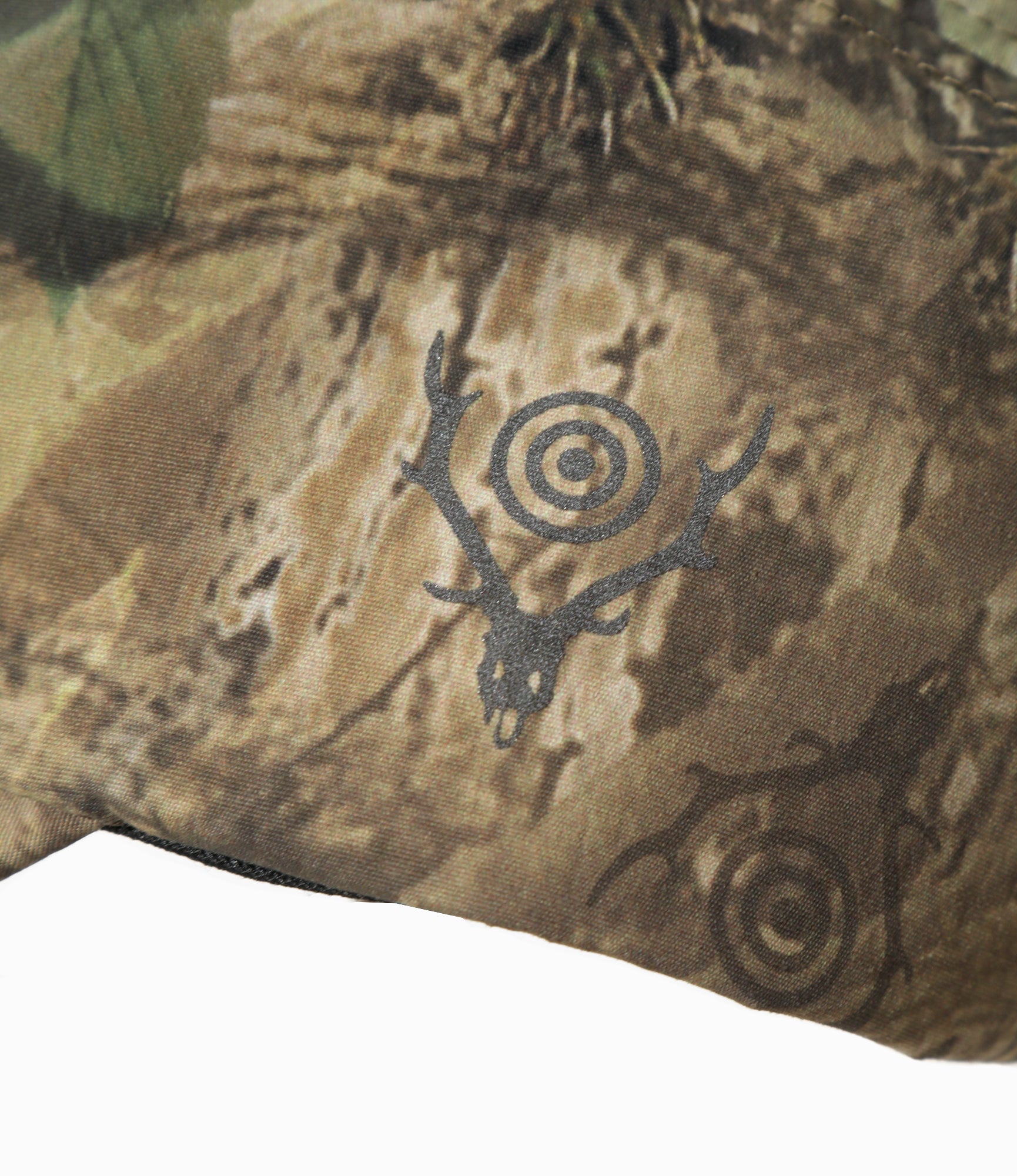 5 Panel Cap - Camo - Nylon Tussah / 3Layer