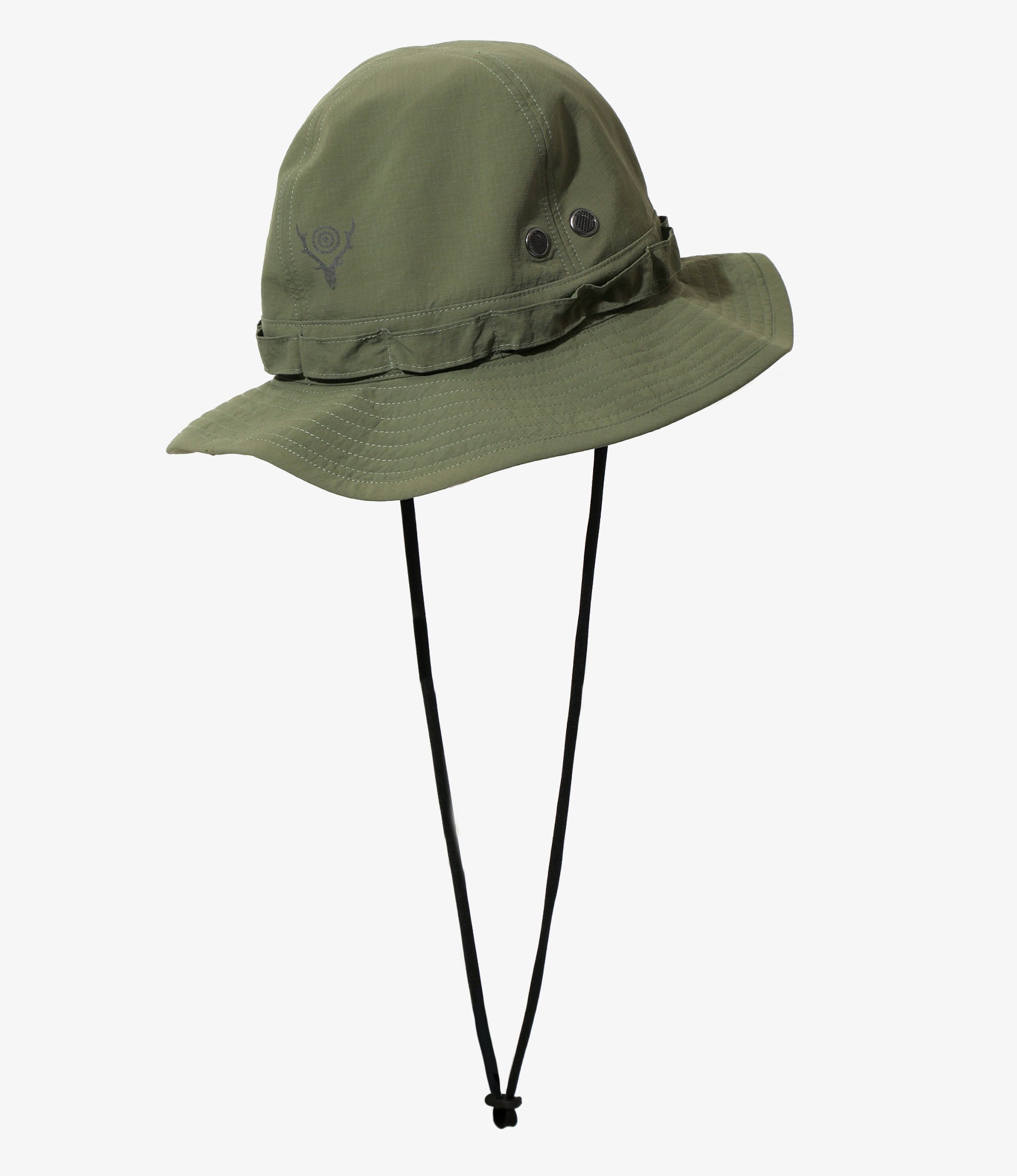 Jungle Hat - Olive - Nylon Ripstop