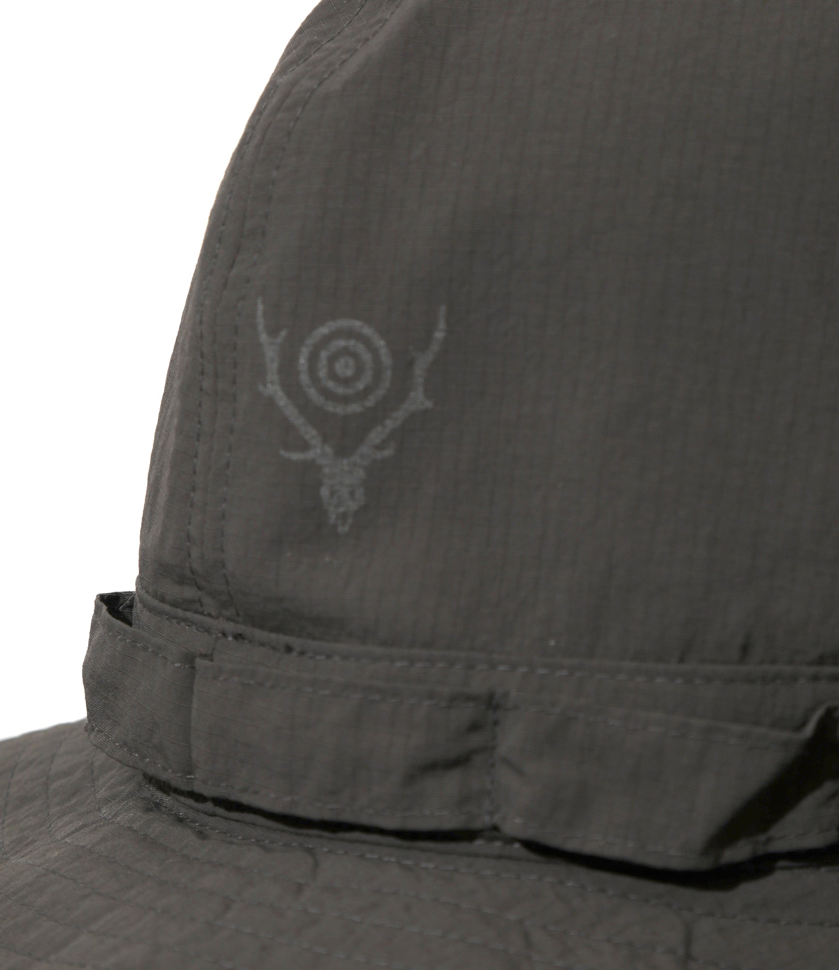 Jungle Hat - Charcoal - Nylon Ripstop