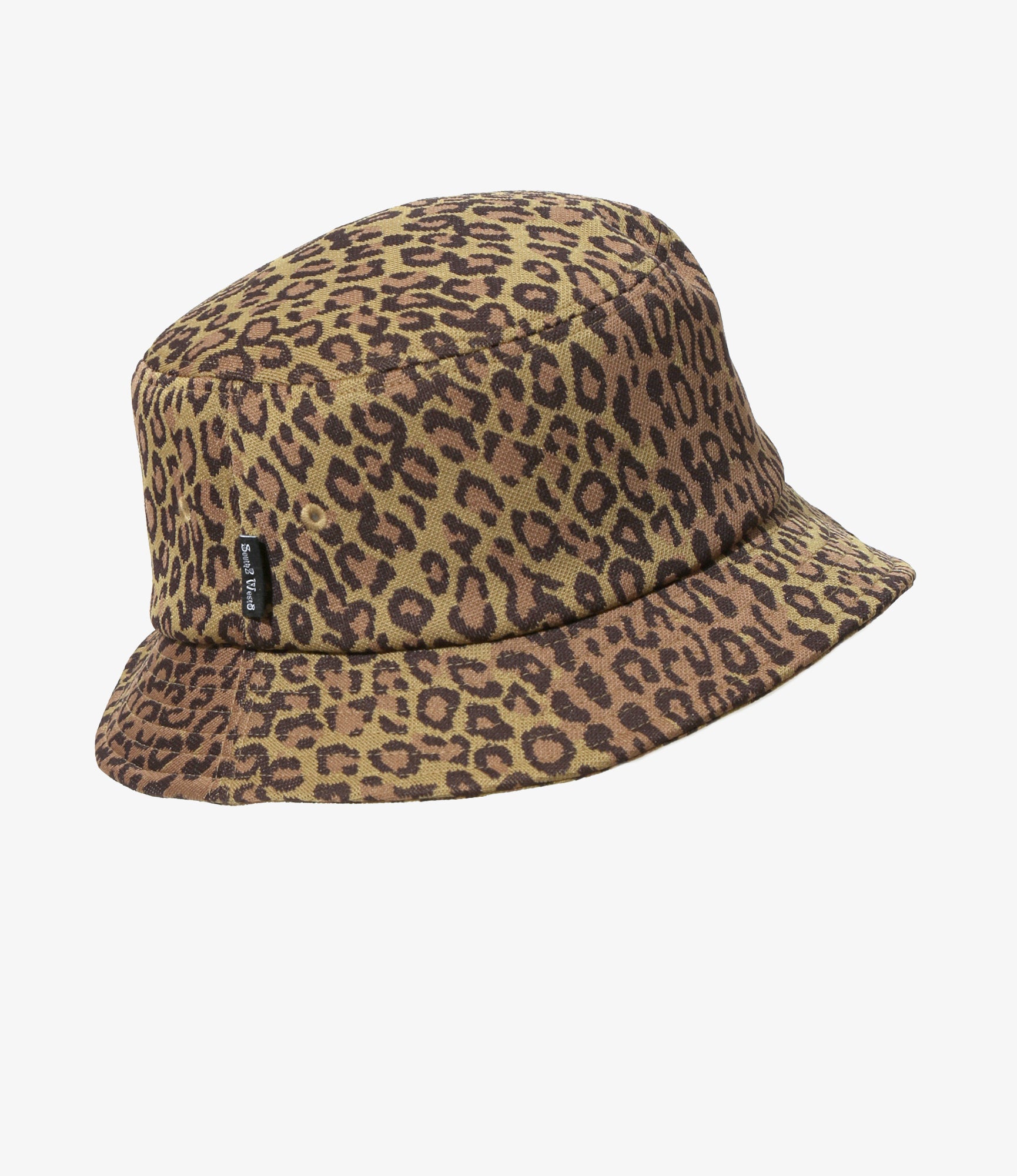 Bucket Hat - Brown - Poly Jq. / Leopard