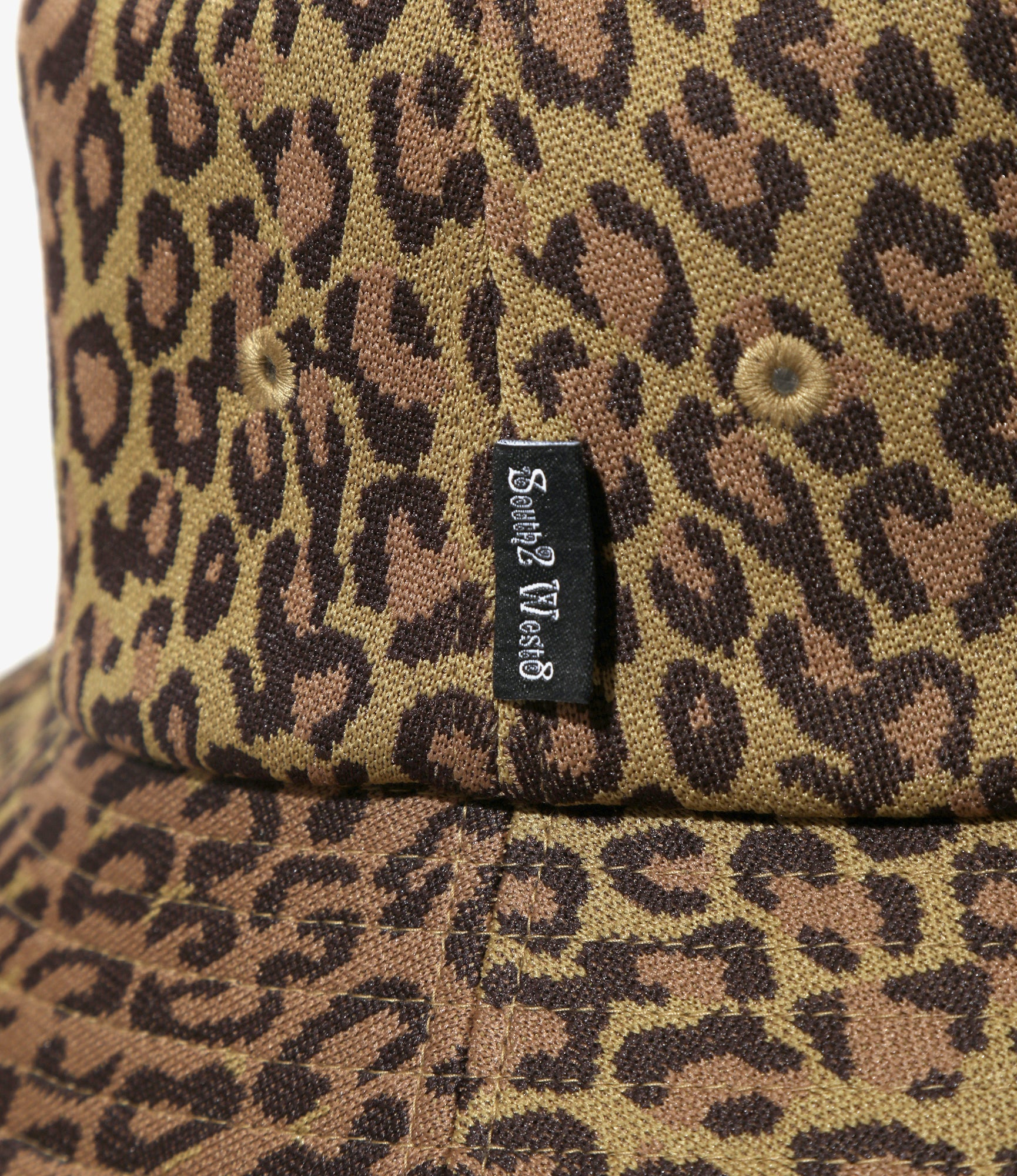 Bucket Hat - Brown - Poly Jq. / Leopard