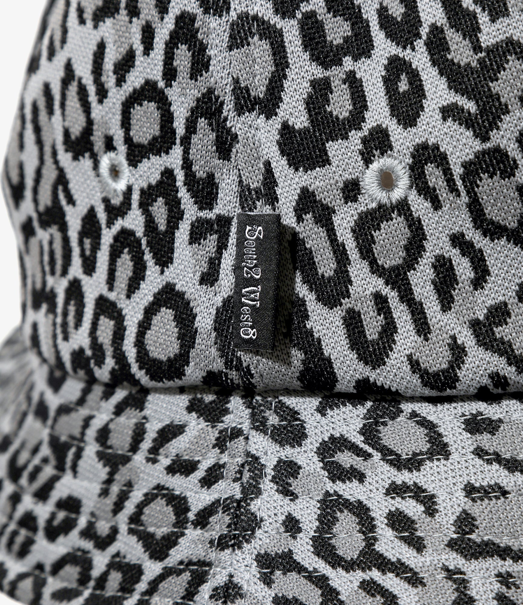 Bucket Hat - Grey - Poly Jq. / Leopard