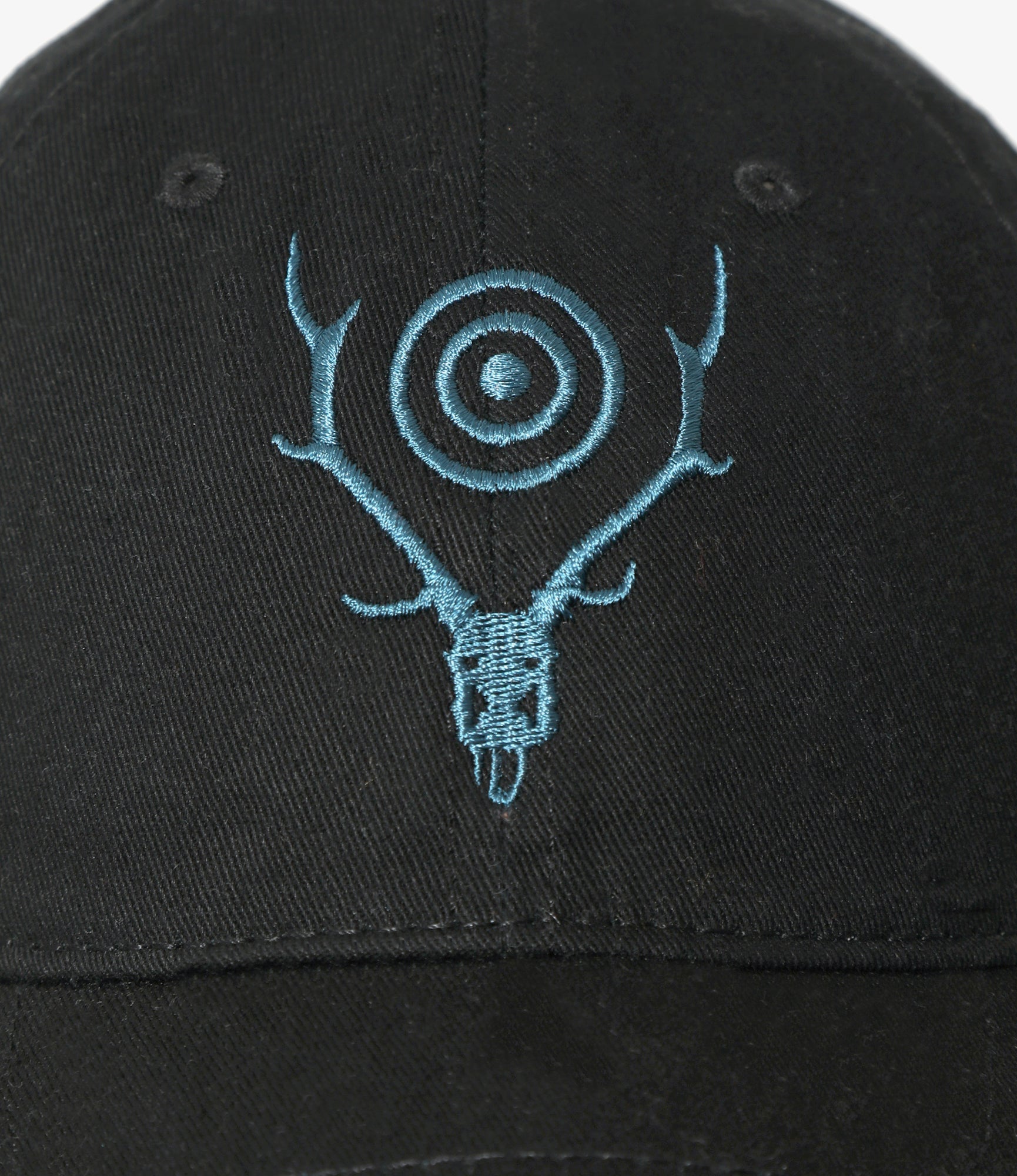 Strap Back Cap - Black - S&T Emb.