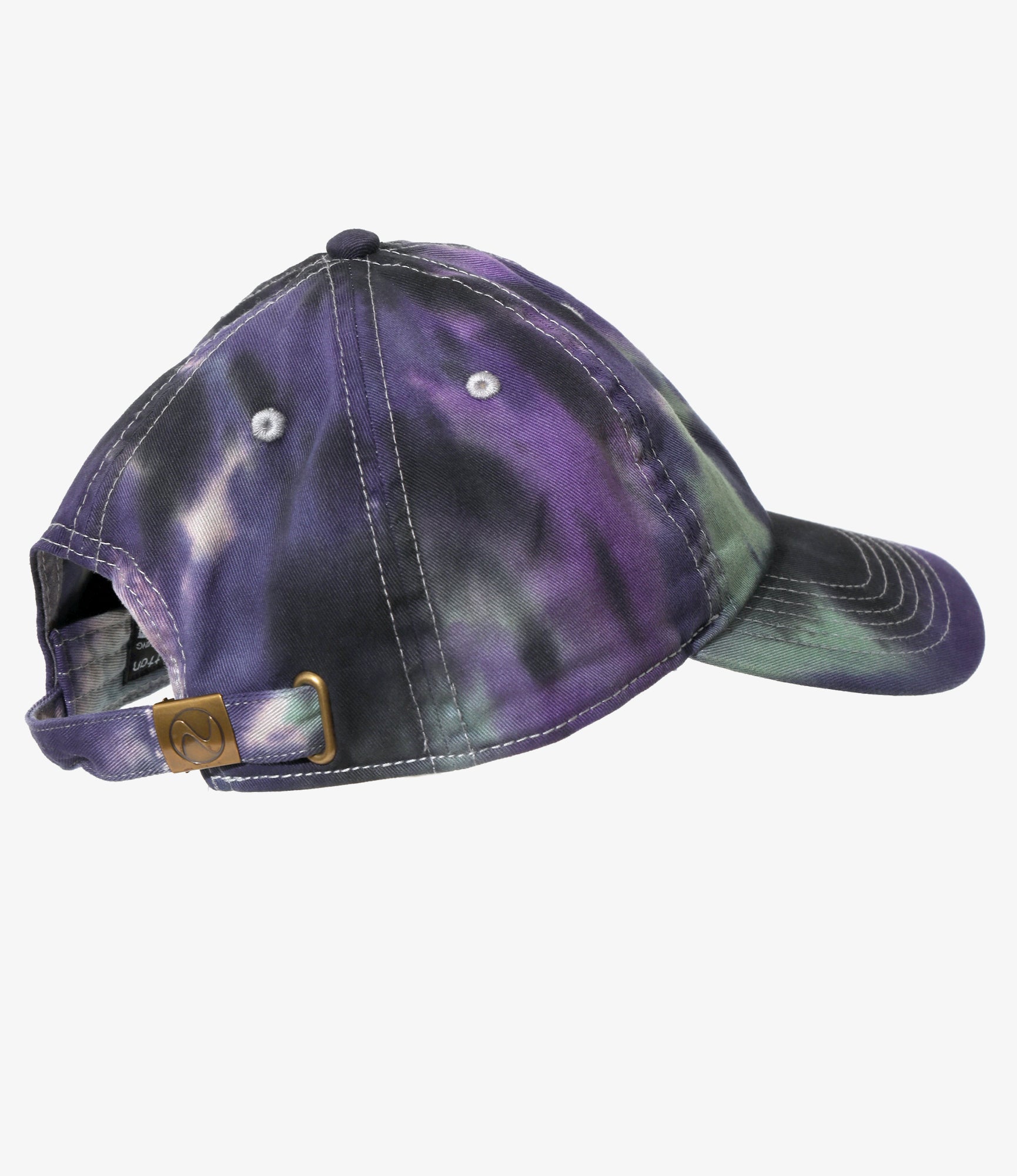 Strap Back Cap - Purple - Tie Dye