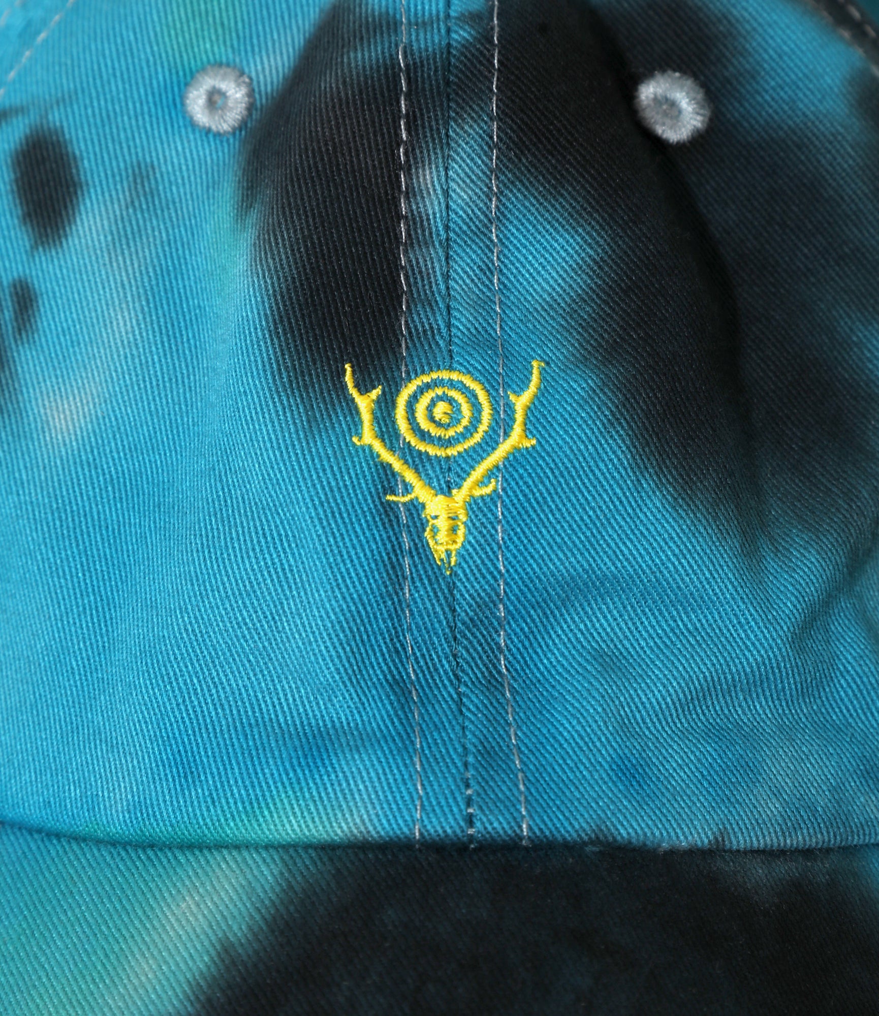 Strap Back Cap - Navy - Tie Dye