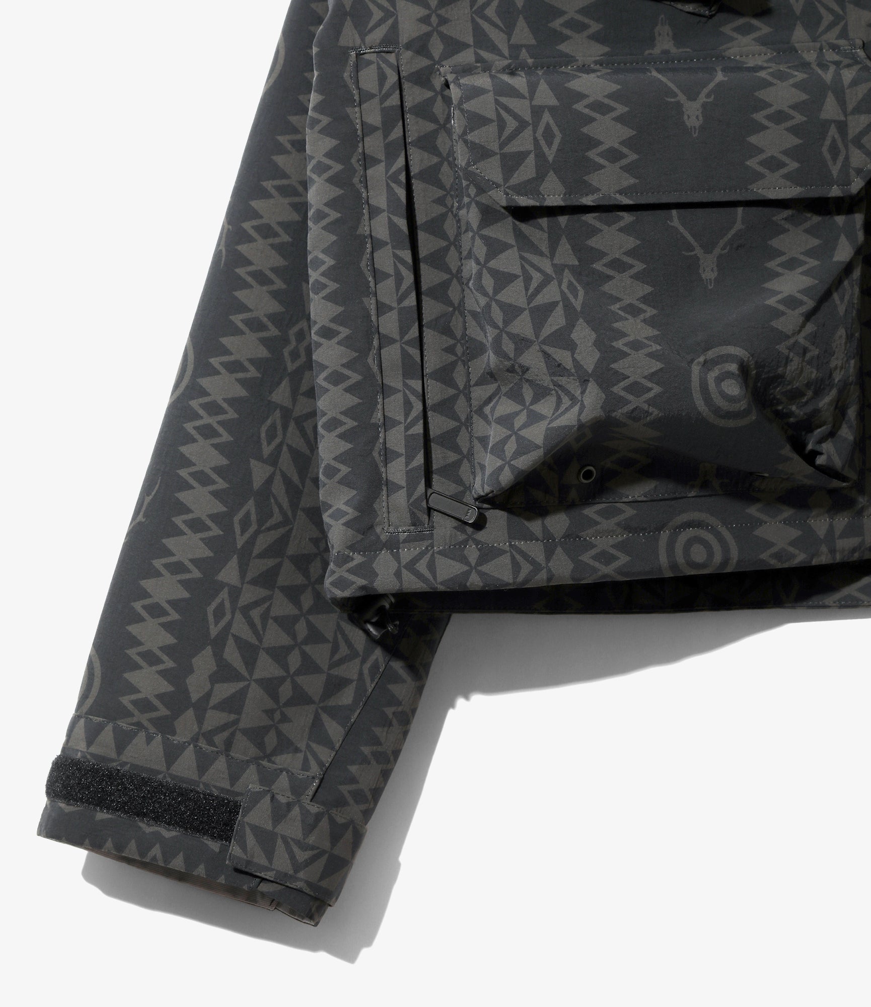 River Trek Jacket - Native S&T - Nylon Tussah / 3Layer