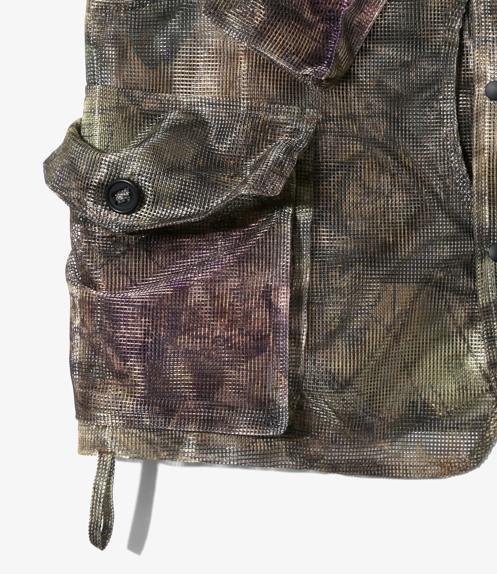 Bush Tenkara Vest - Camo - Heavyweight Mesh
