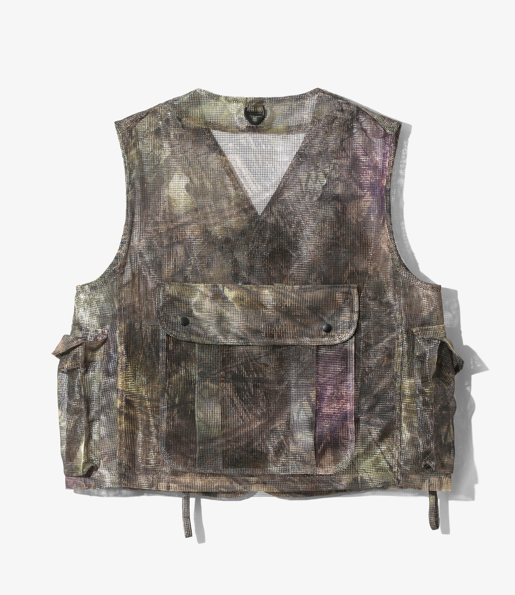 Bush Tenkara Vest - Camo - Heavyweight Mesh
