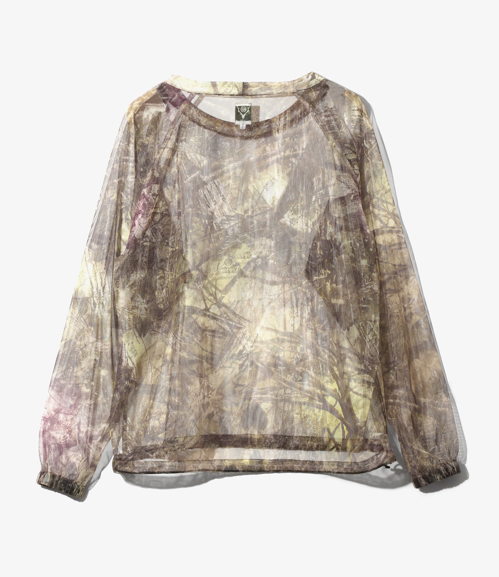 Women's Bush Crew Neck Shirt - Camo - Lightweight Mesh