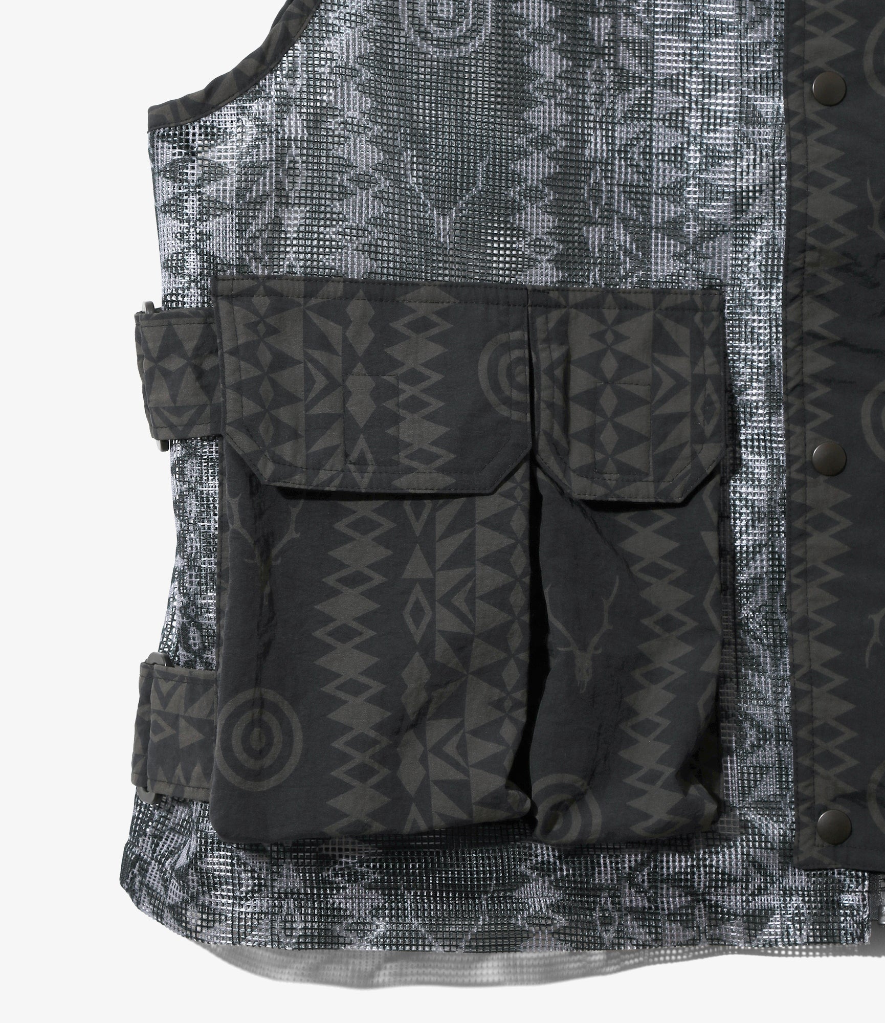 Armor Vest - Native S&T - Nylon Tussah / Heavyweight Mesh Combo