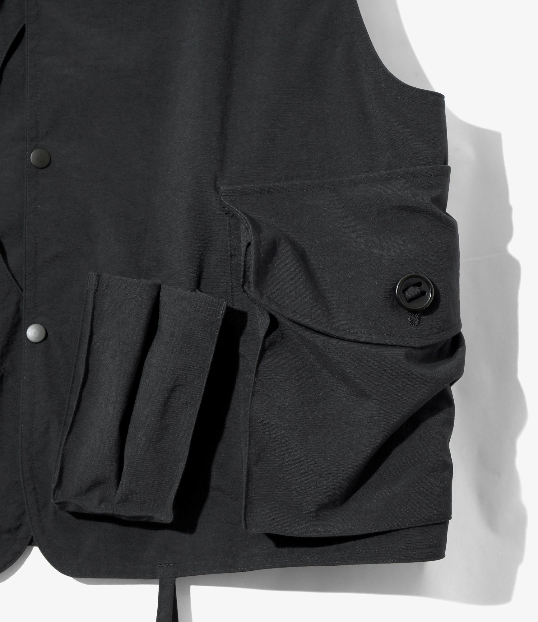 Tenkara Vest - Black - Nylon OX