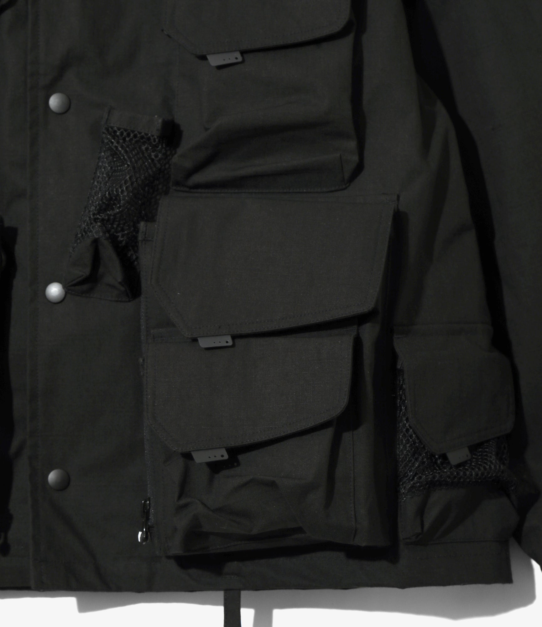 Tenkara Trout Parka - Black - C/N Ripstop