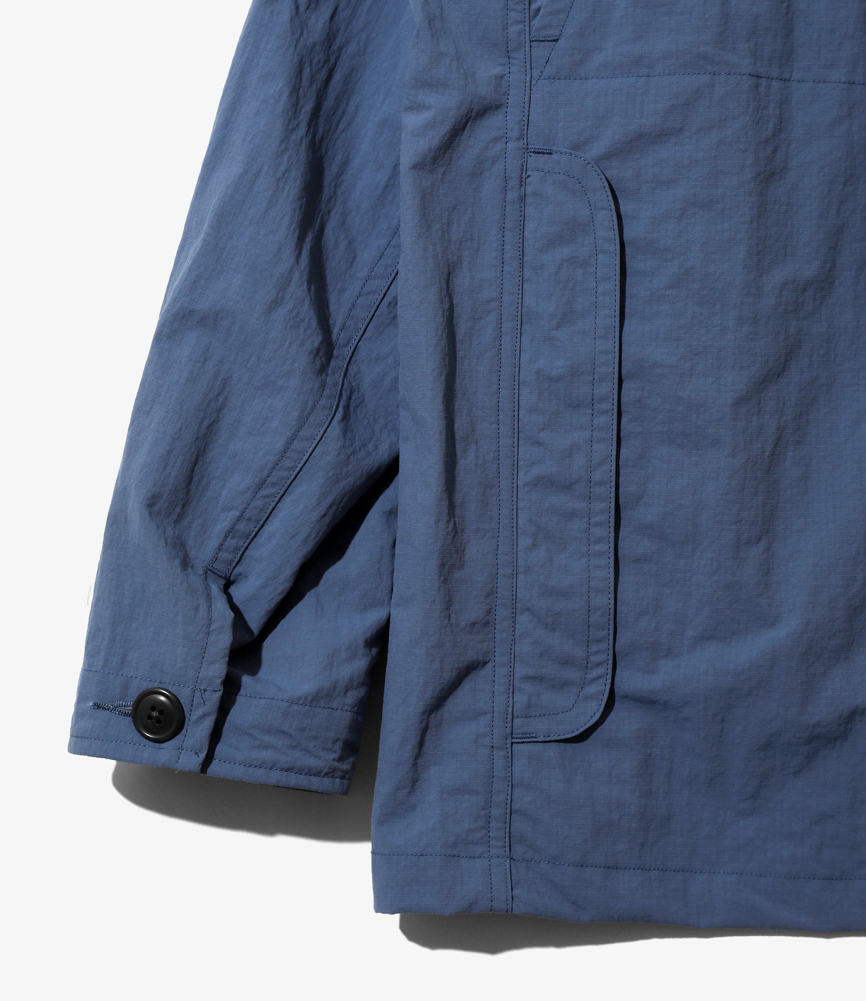 Field Jacket - Blue - Nylon Ripstop
