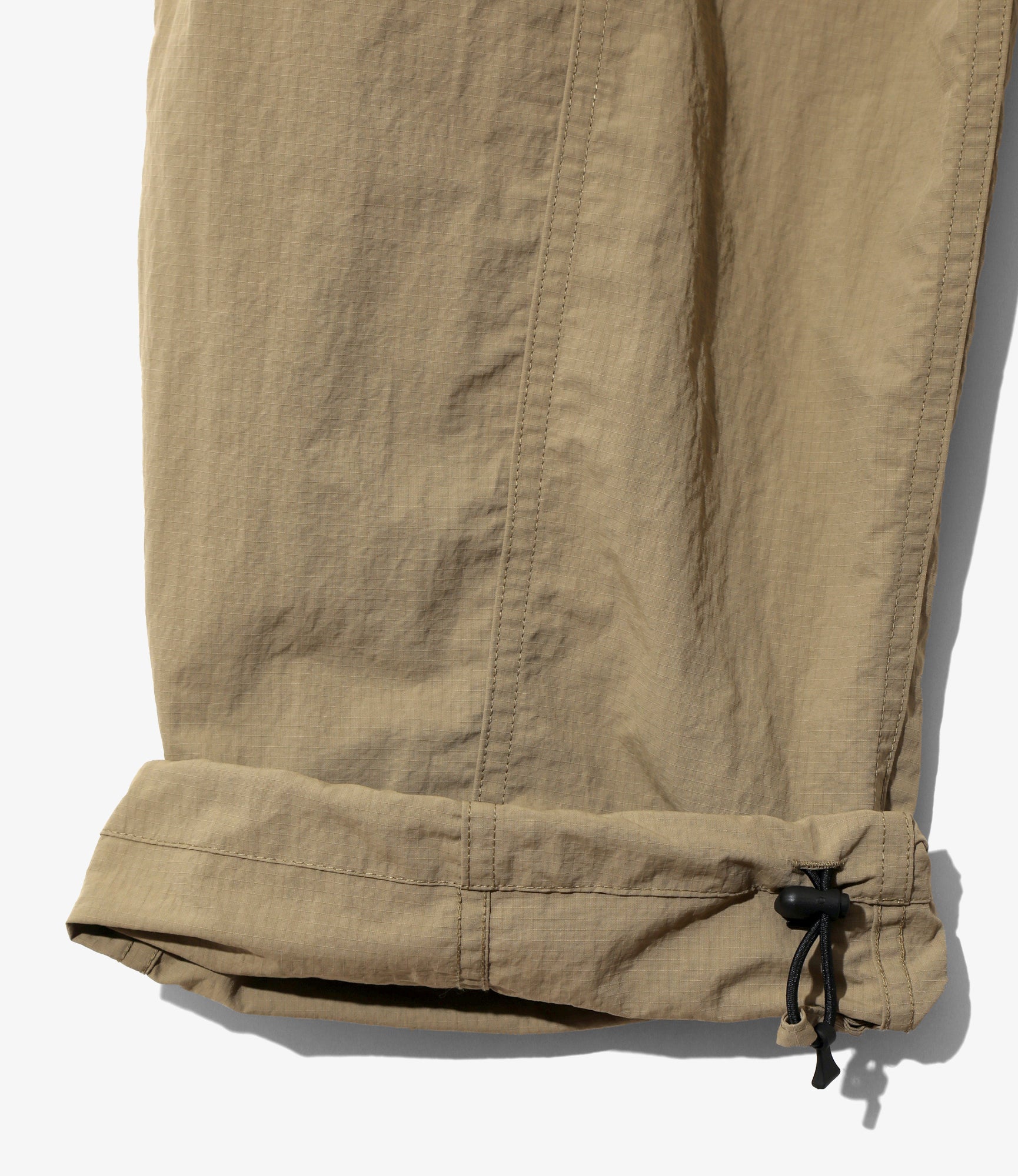 Belted C.S.Pant - Beige - Nylon Ripstop