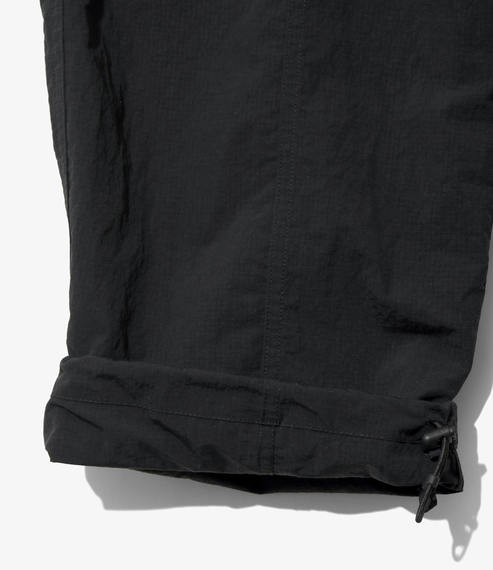 Belted C.S.Pant - Black - Nylon Ripstop