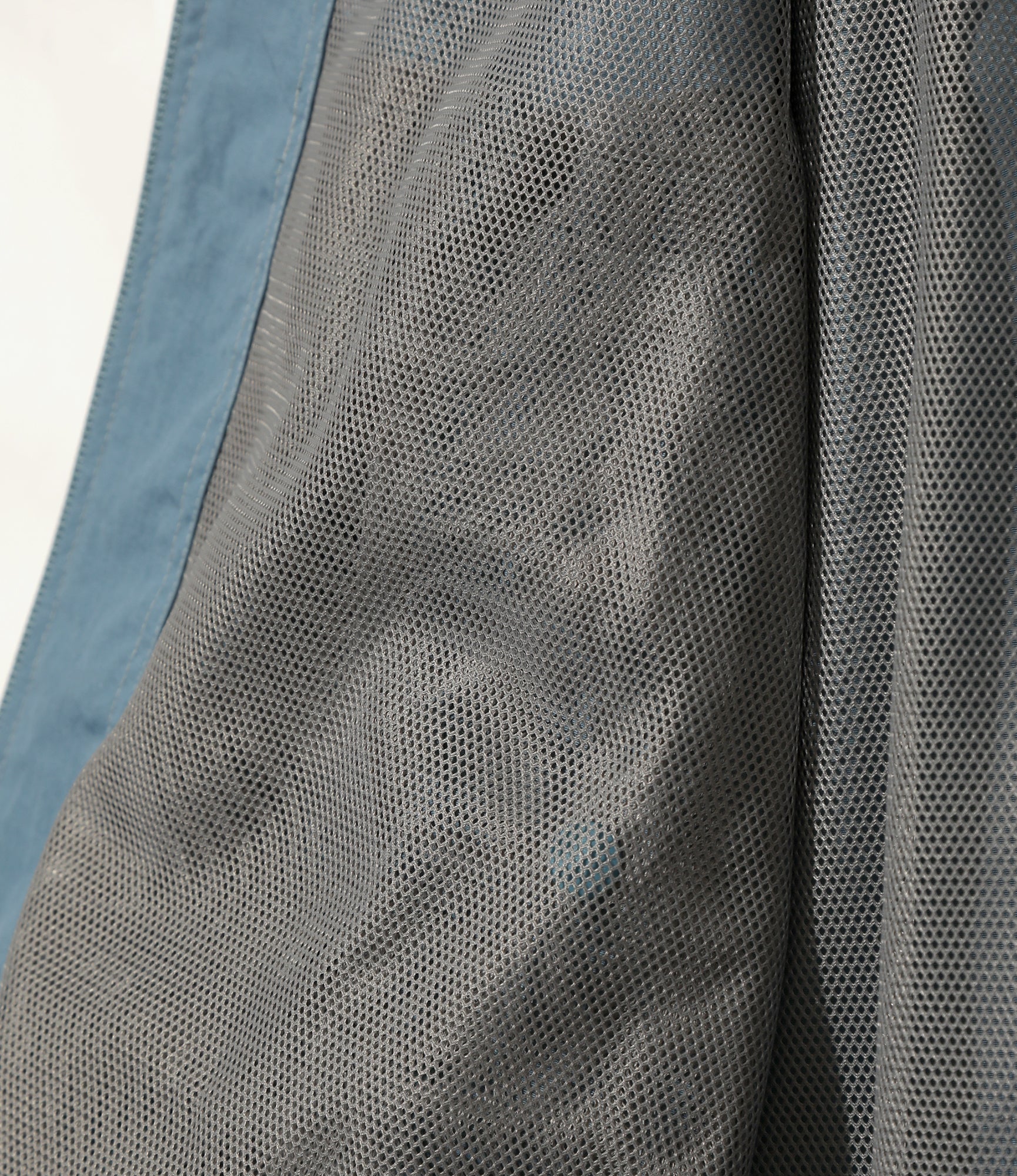 Warm-Up Jacket - Blue - Nylon Tussah