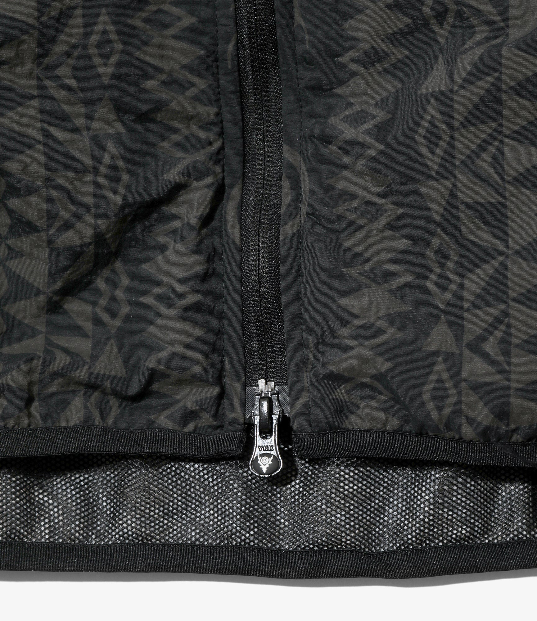 Packable Vest - Native S&T - Nylon Tussah