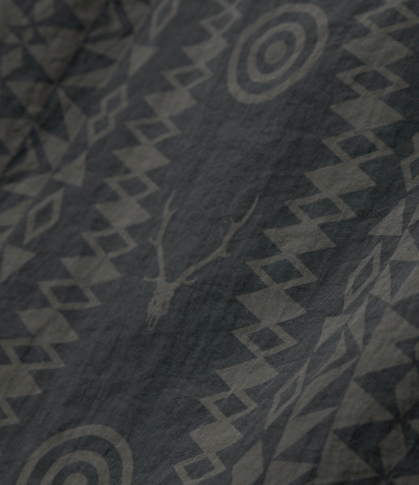 Packable Vest - Native S&T - Nylon Tussah