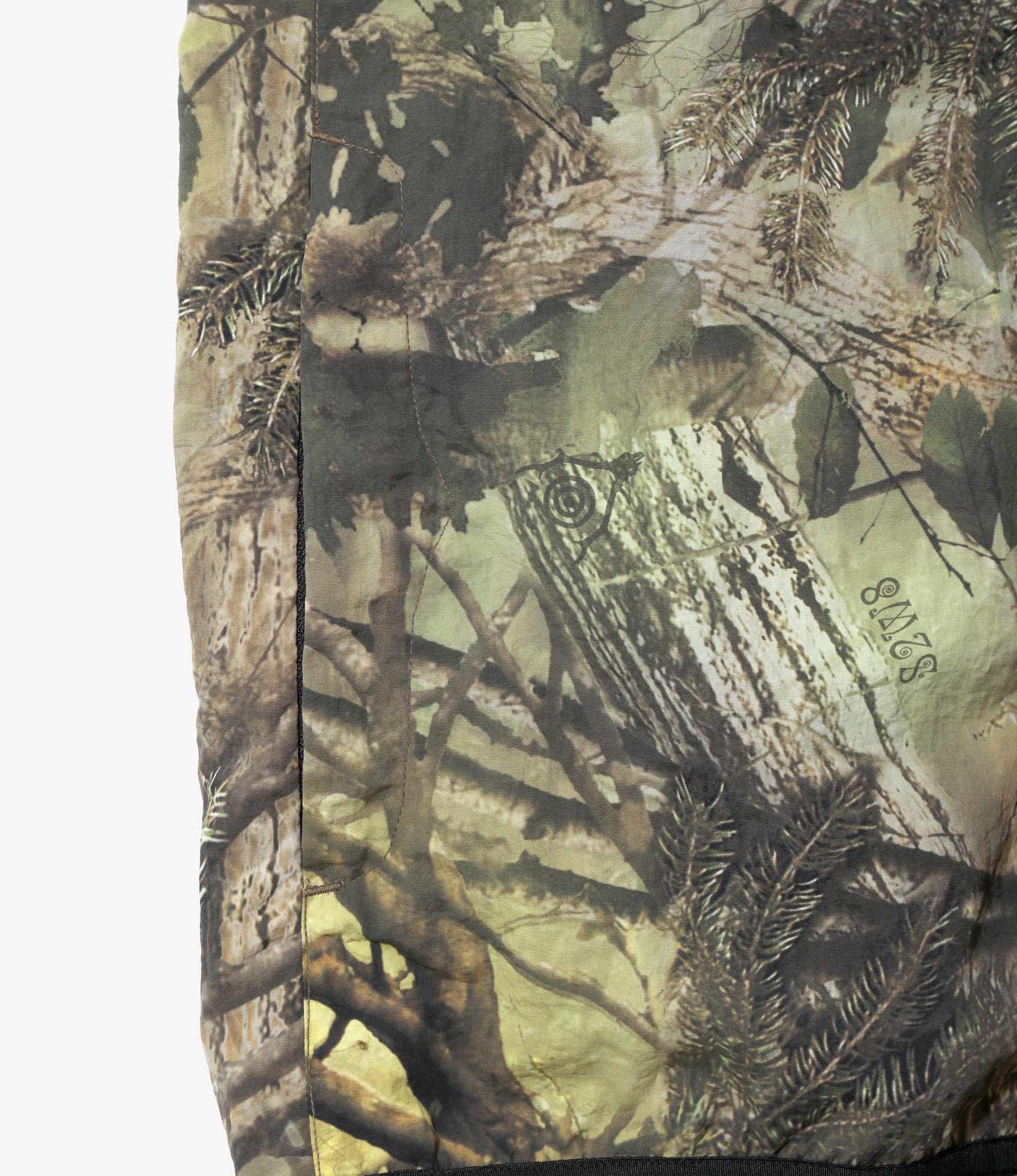 Packable Vest - Camo - Nylon Tussah