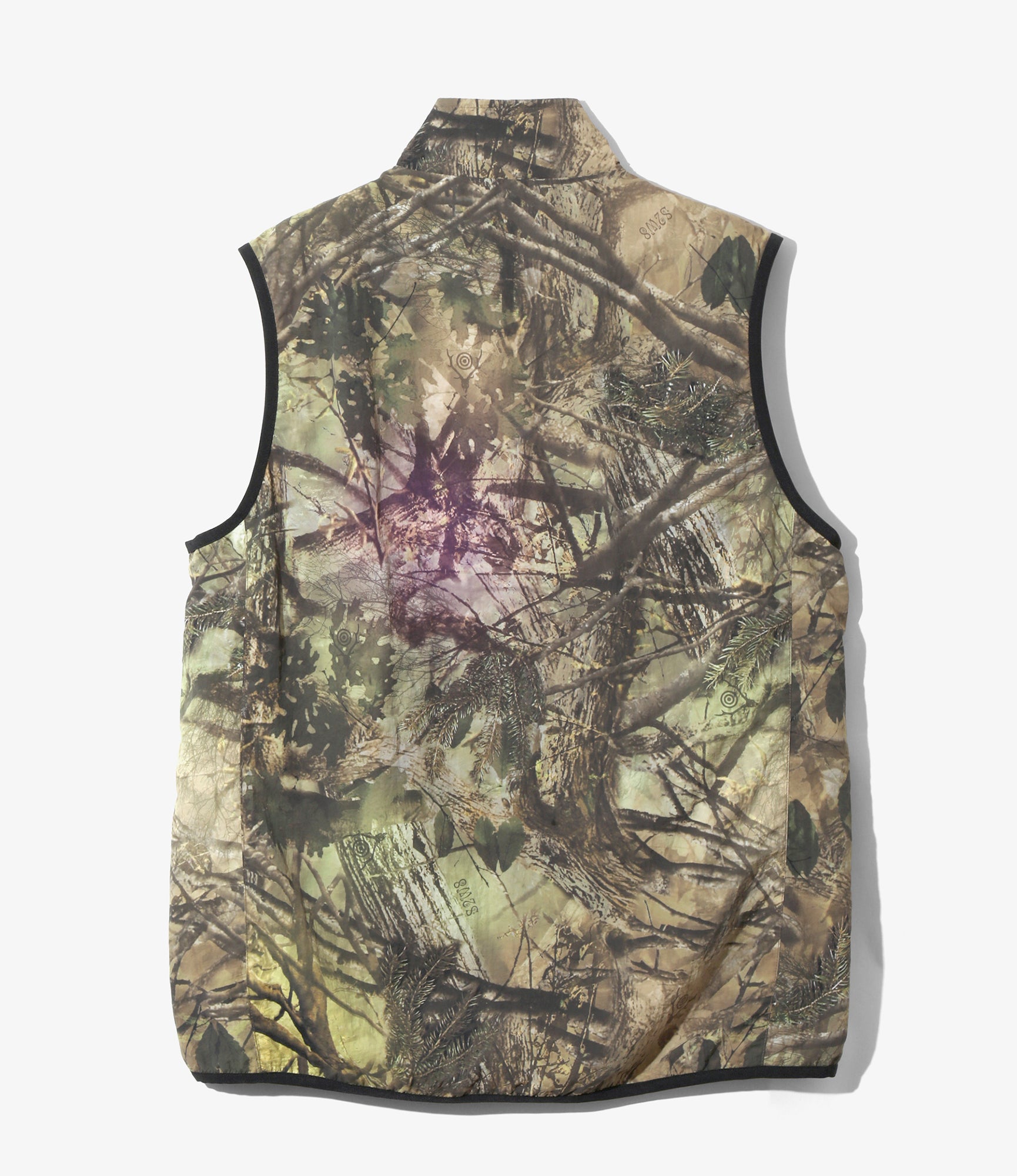 Packable Vest - Camo - Nylon Tussah