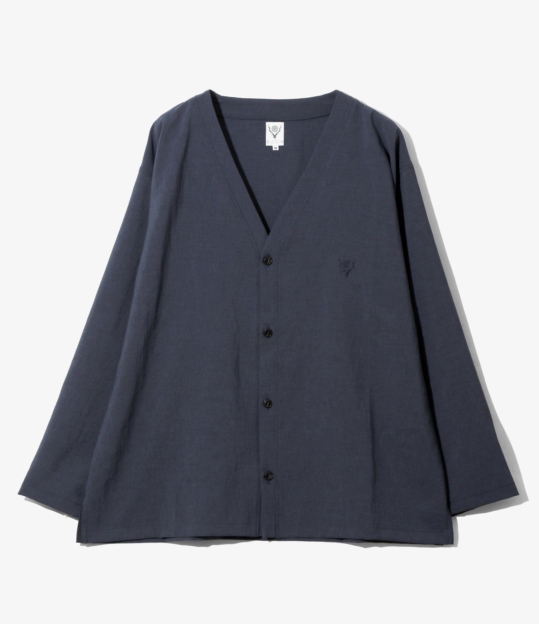 トップス 21AW South2 West8 S.S. V Neck Cardigan South2 West8 S.S. V Neck Cardigan W/PE Boiled Jersey - Brown – Kith