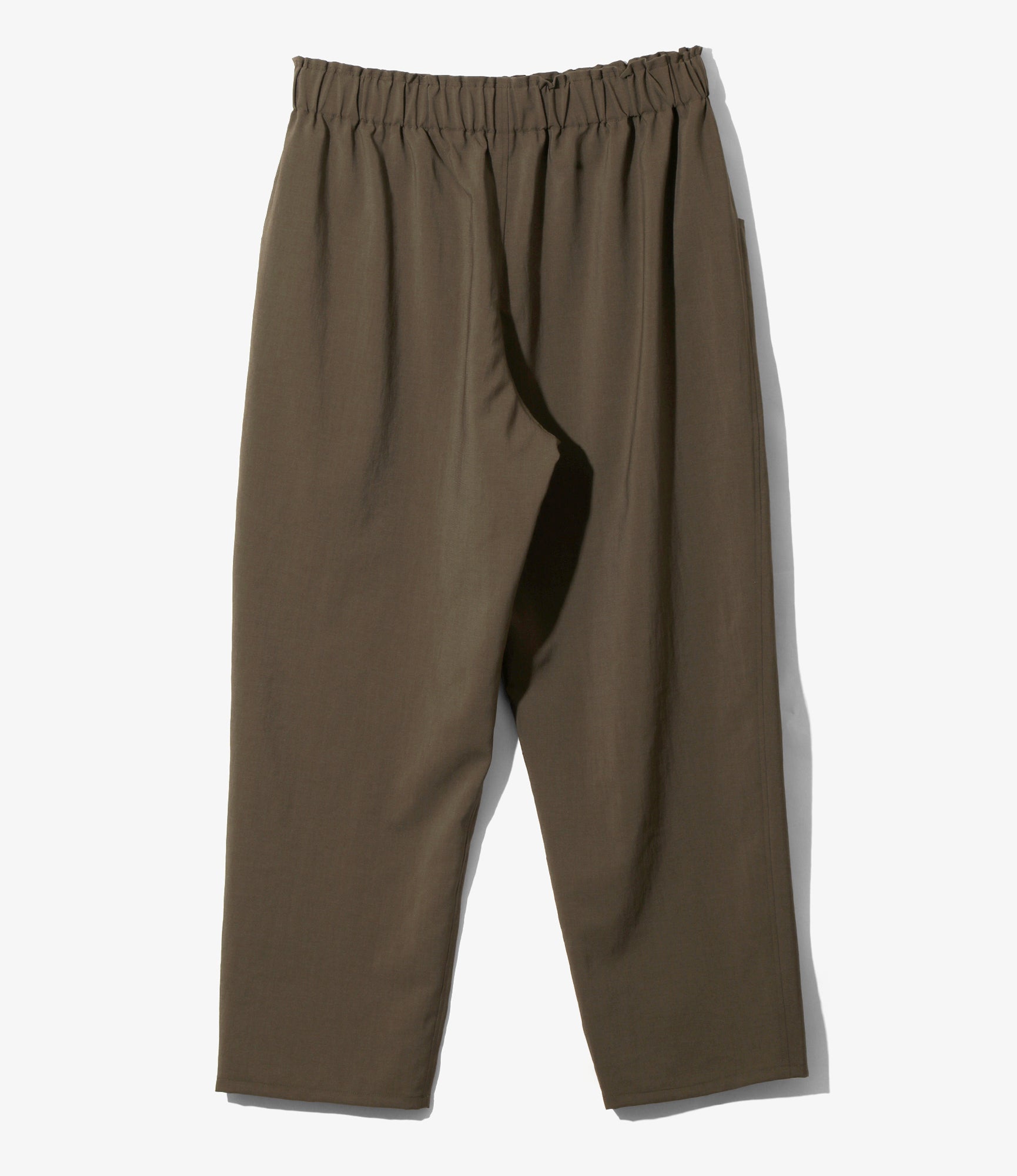 Army String Pant - Brown - Poly Oxford