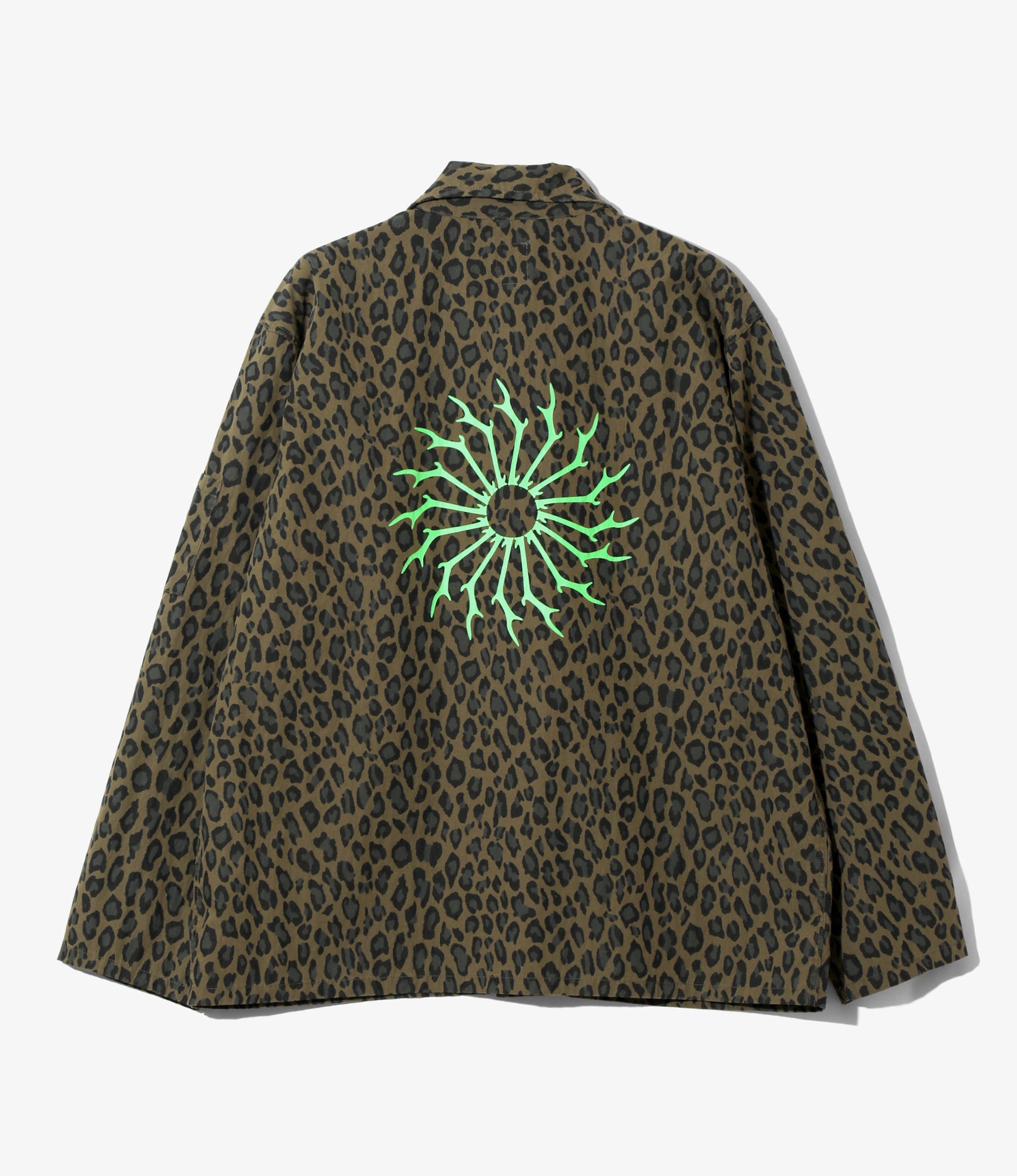 Women's Ranger Shirt - Olive - C/N Poplin / Leopard