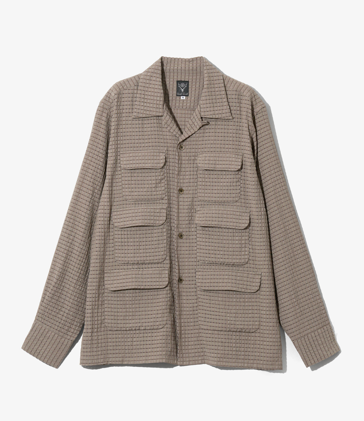 Engineered Garments - Loiter Jacket - Grey Micro Houndstooth 