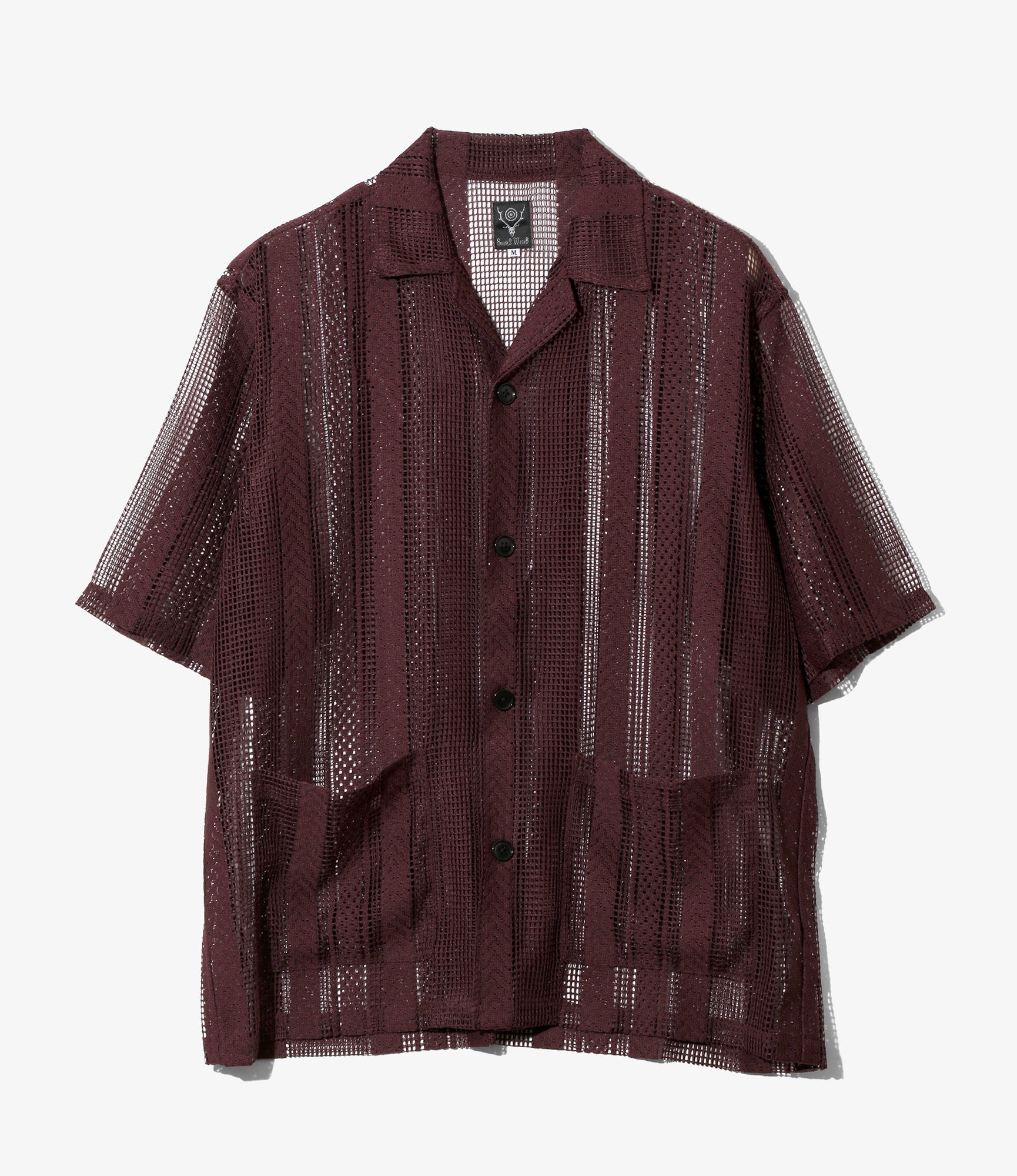 Cabana Shirt - Dk. Purple - Poly Lace Jq.