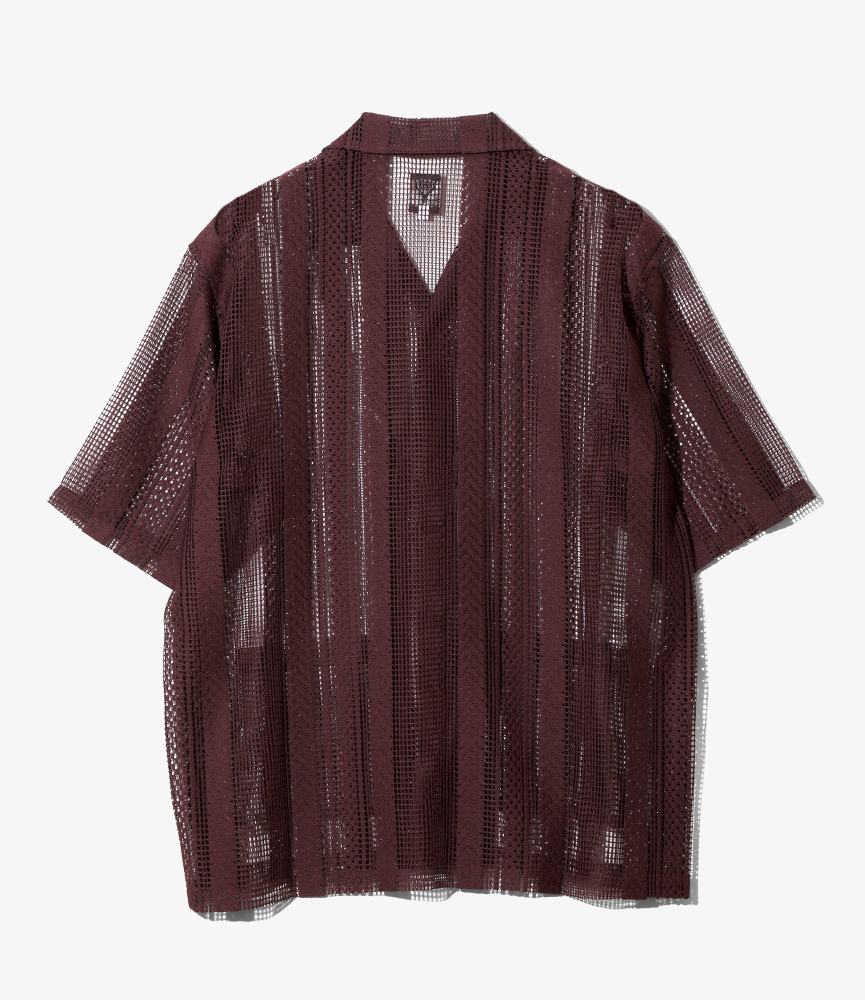 Women's Cabana Shirt -Dk. Purple - Poly Lace Jq.