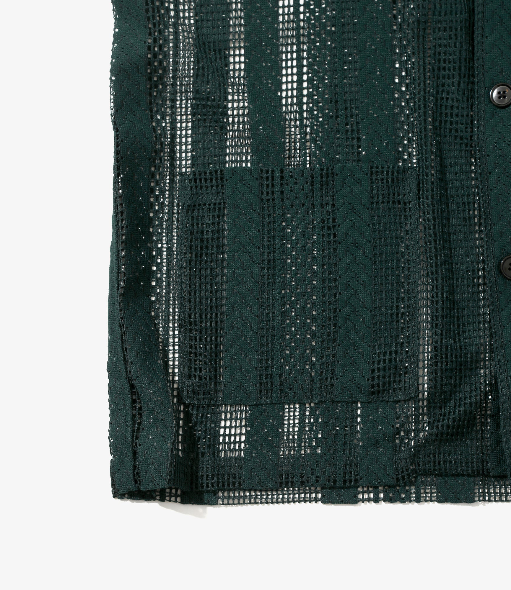 Cabana Shirt - Green - Poly Lace Jq.