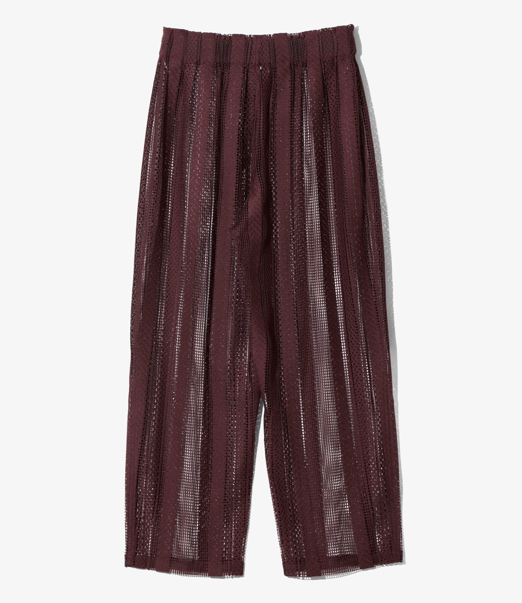 Women's String Pant - Dk. Purple - Poly Lace Jq.