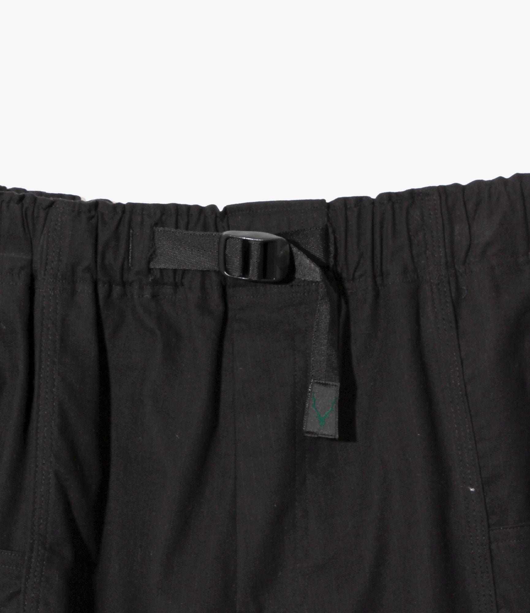 Belted C.S.Pant - Black - Cotton Ripstop