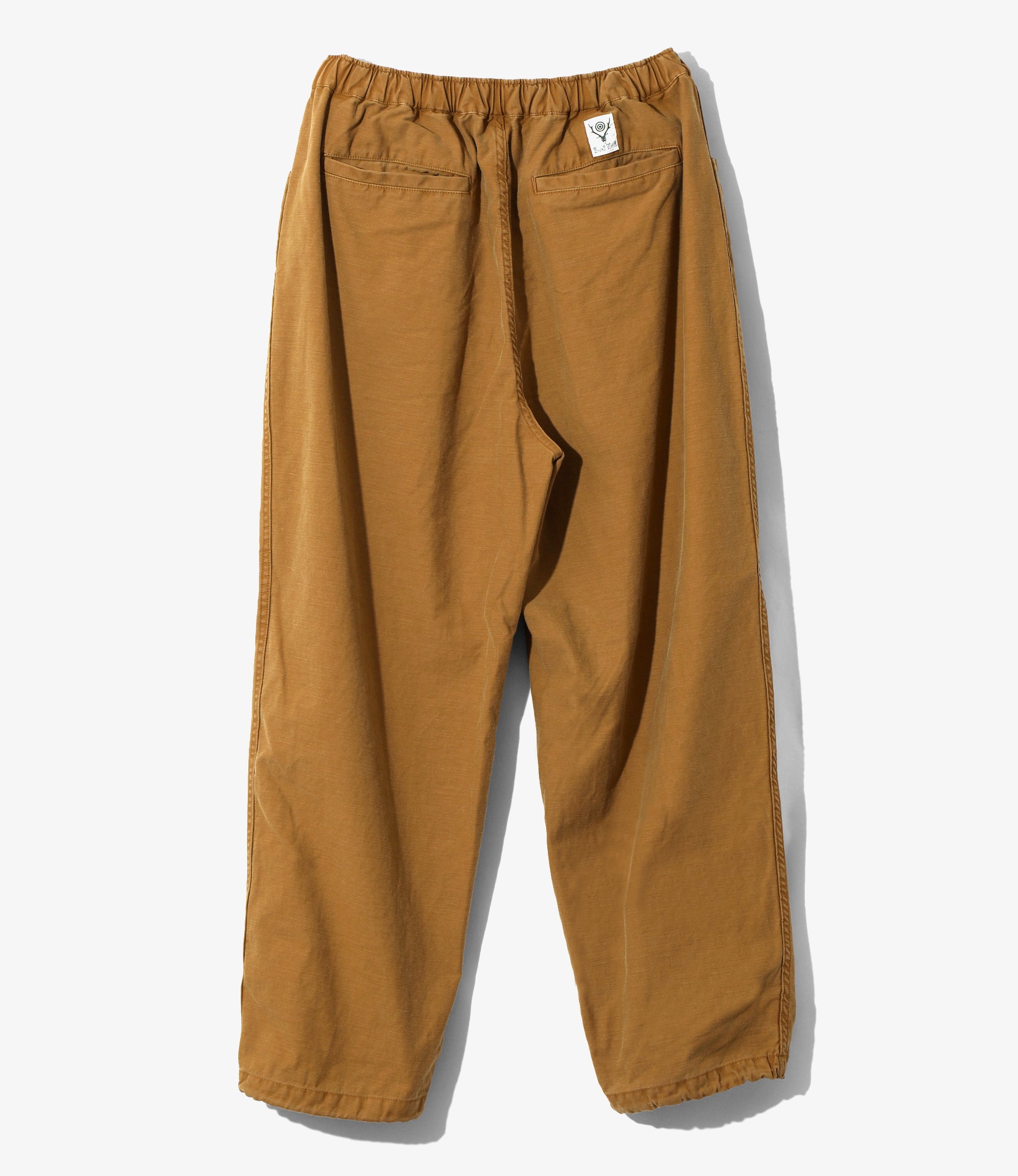Belted Logger Pant- Reversed Sateen - Coyote