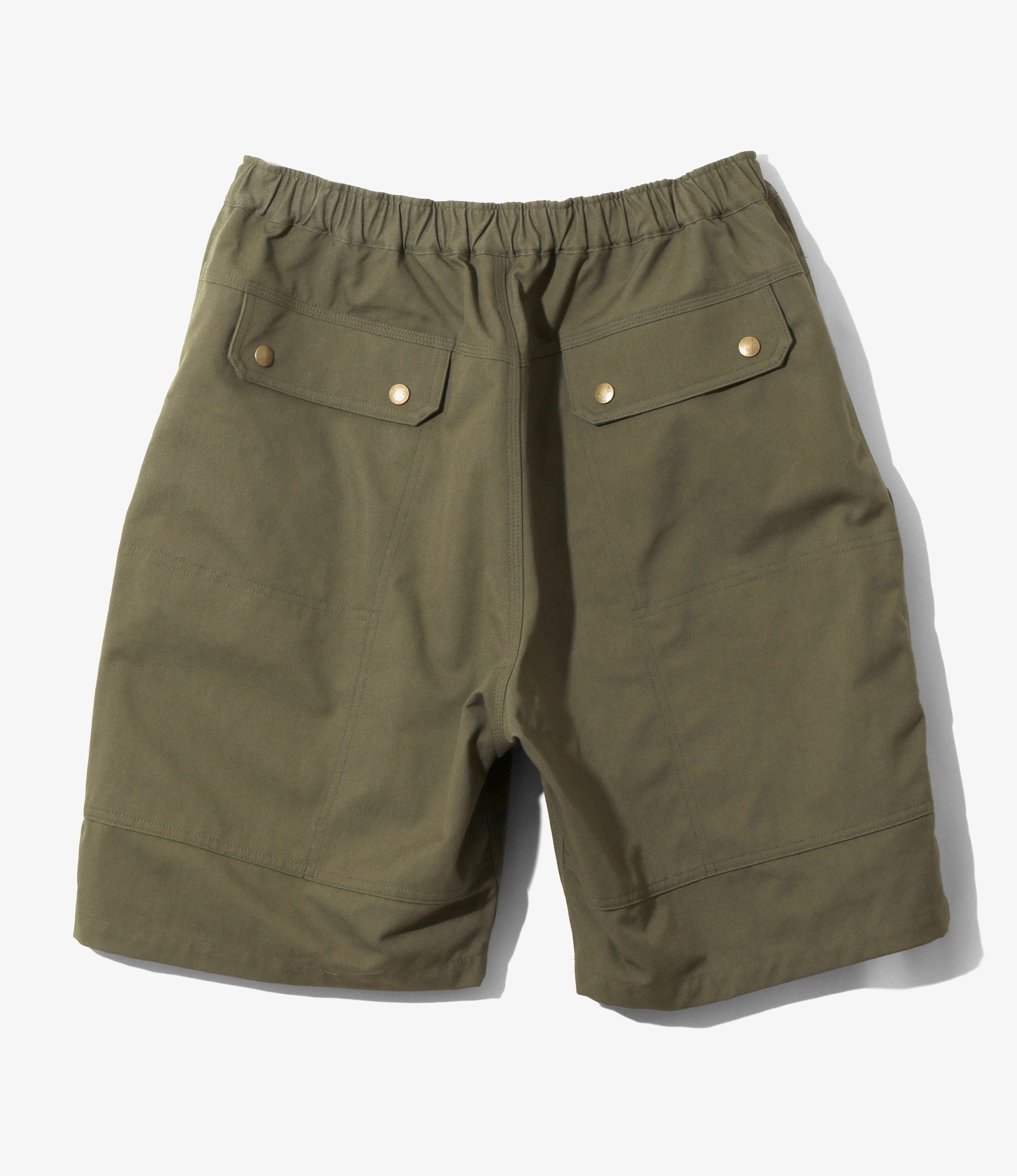 Belted Harbor Short - Olive - C/N Canvas