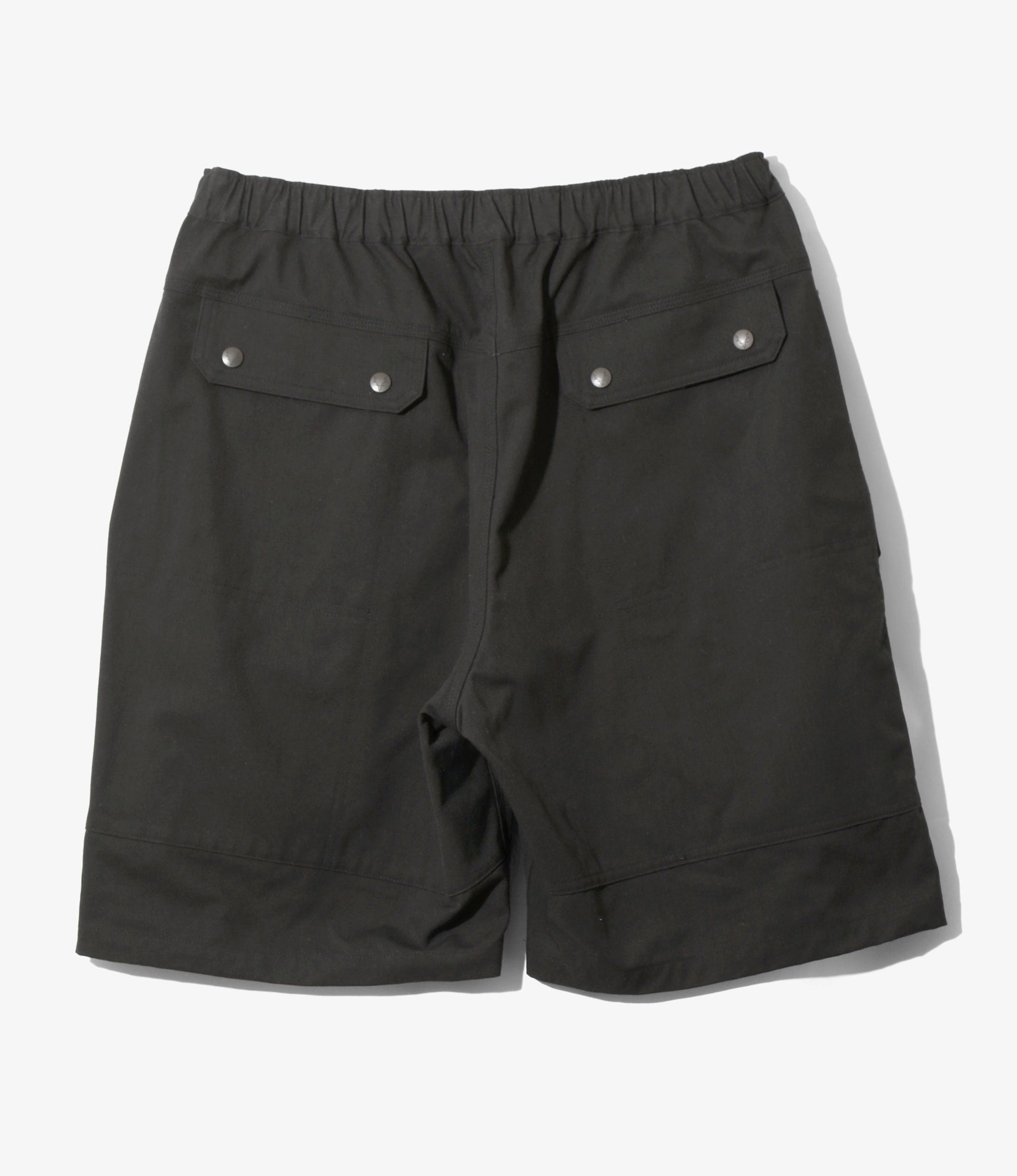 Belted Harbor Short - Black - C/N Canvas