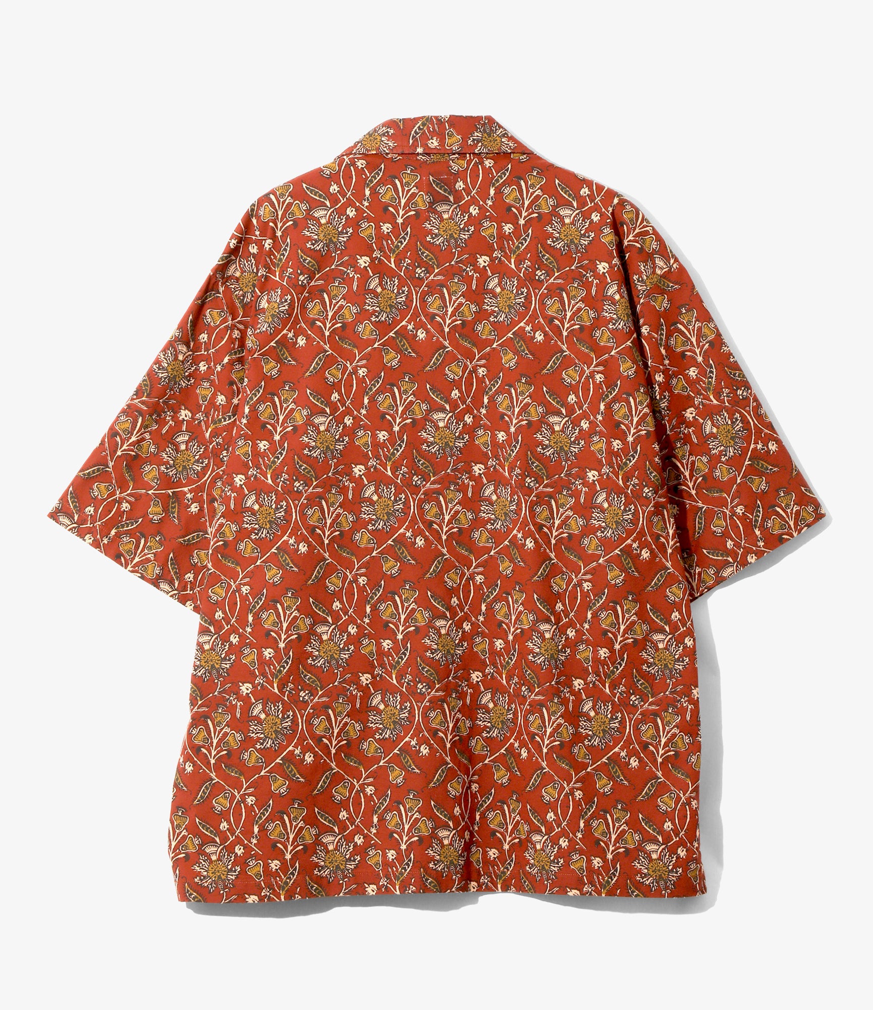 Cabana Shirt - Red - Batik Printed