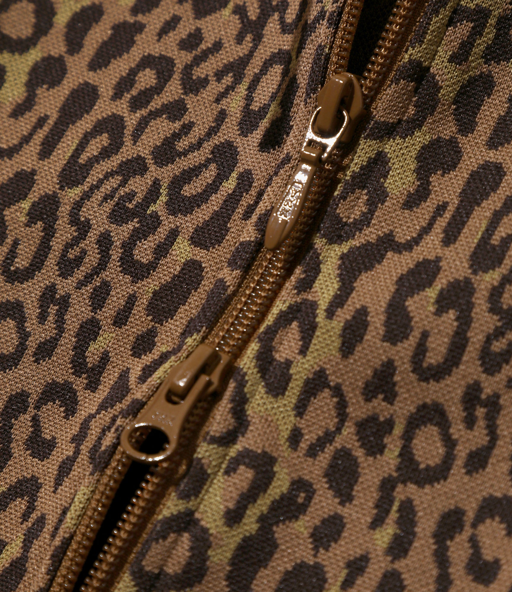 Women's Trainer Hoody - Brown - Poly Jq. / Leopard