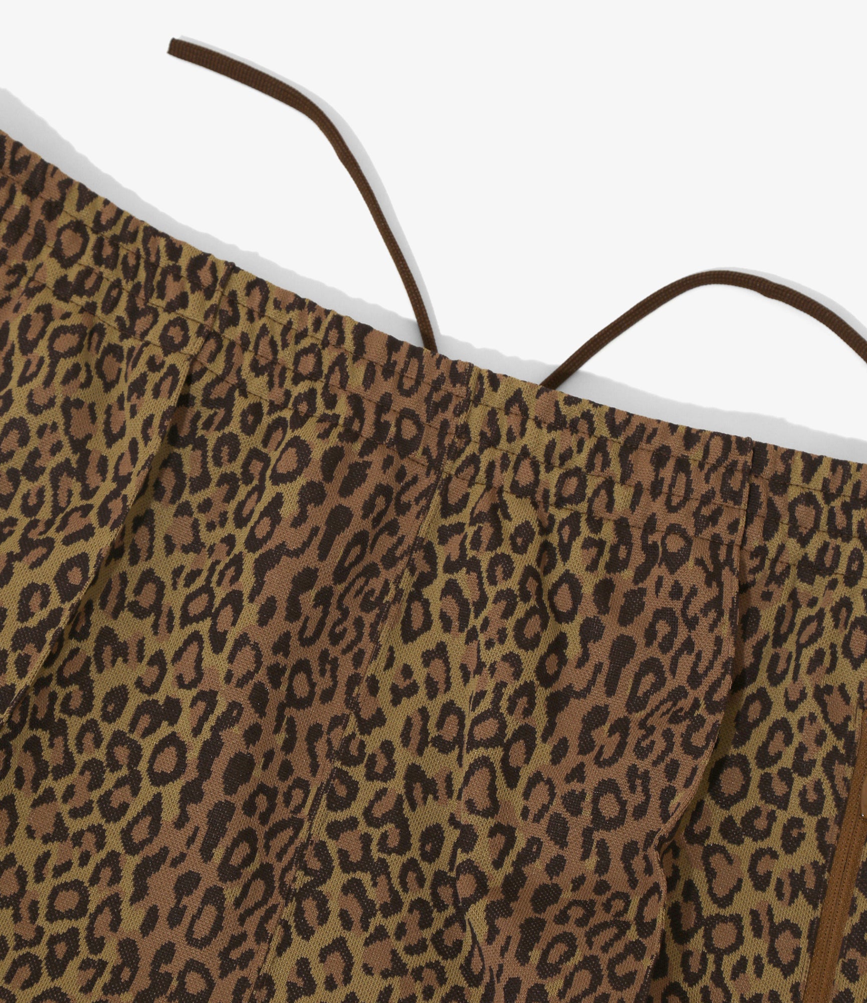 Trainer Pant - Brown - Poly Jq. / Leopard