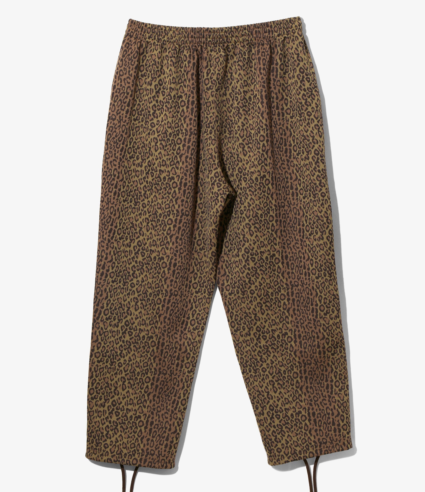 String C.S Pant - Brown - Poly Jq. / Leopard